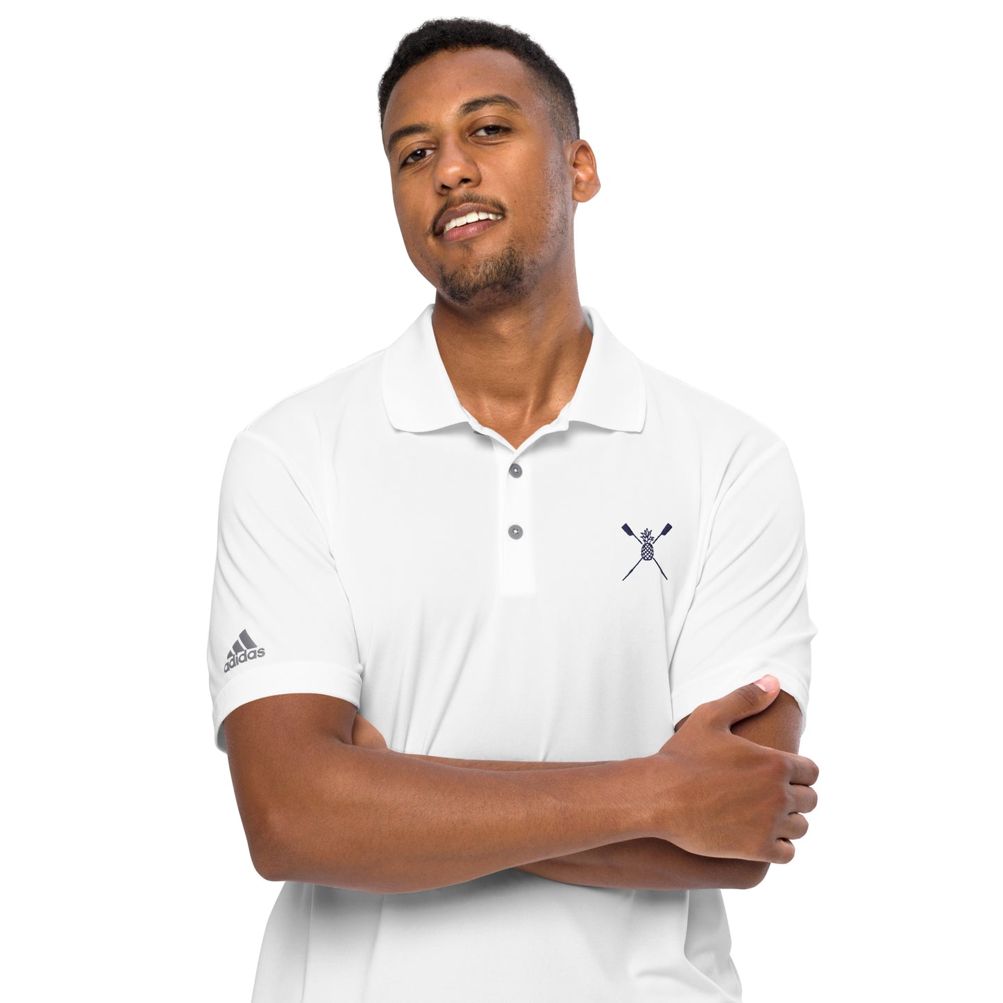 Adidas Performance Polo Shirt: Classic [Embroidered]