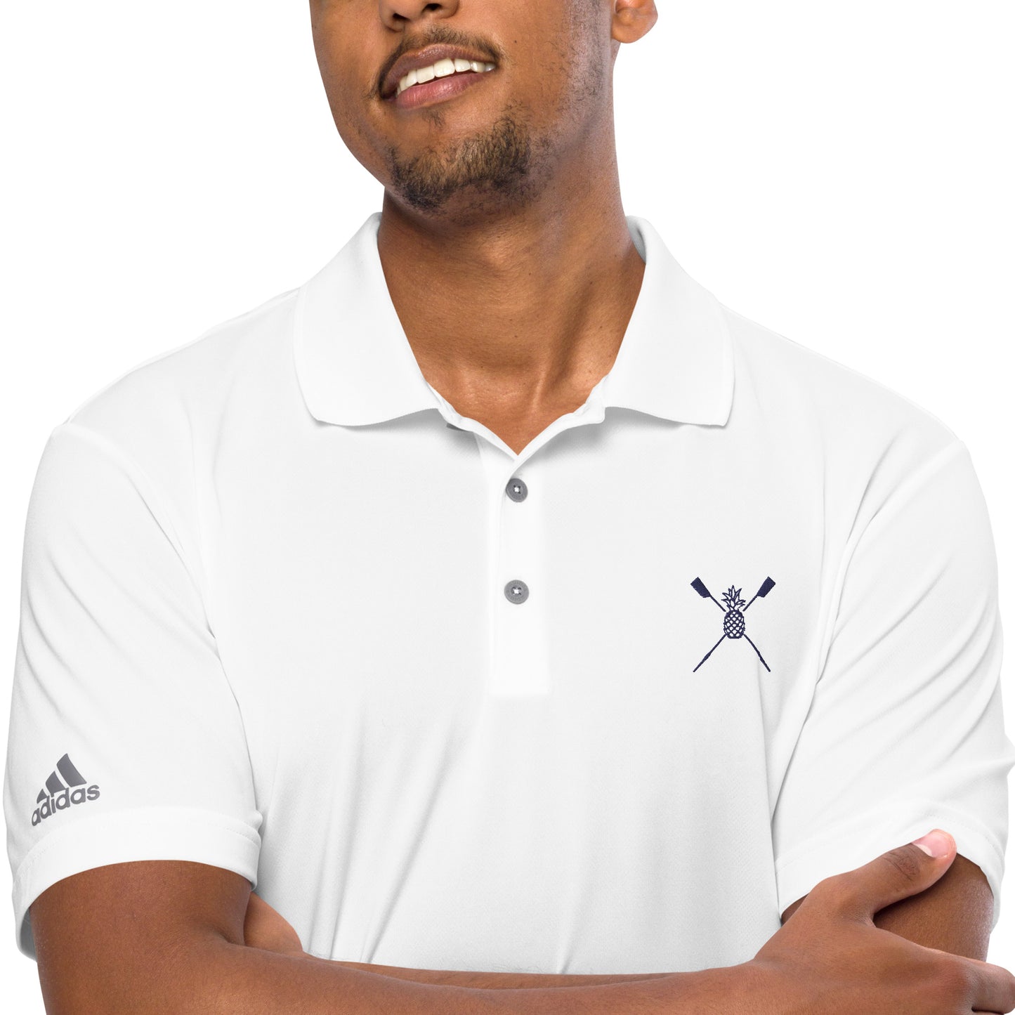 Adidas Performance Polo Shirt: Classic [Embroidered]