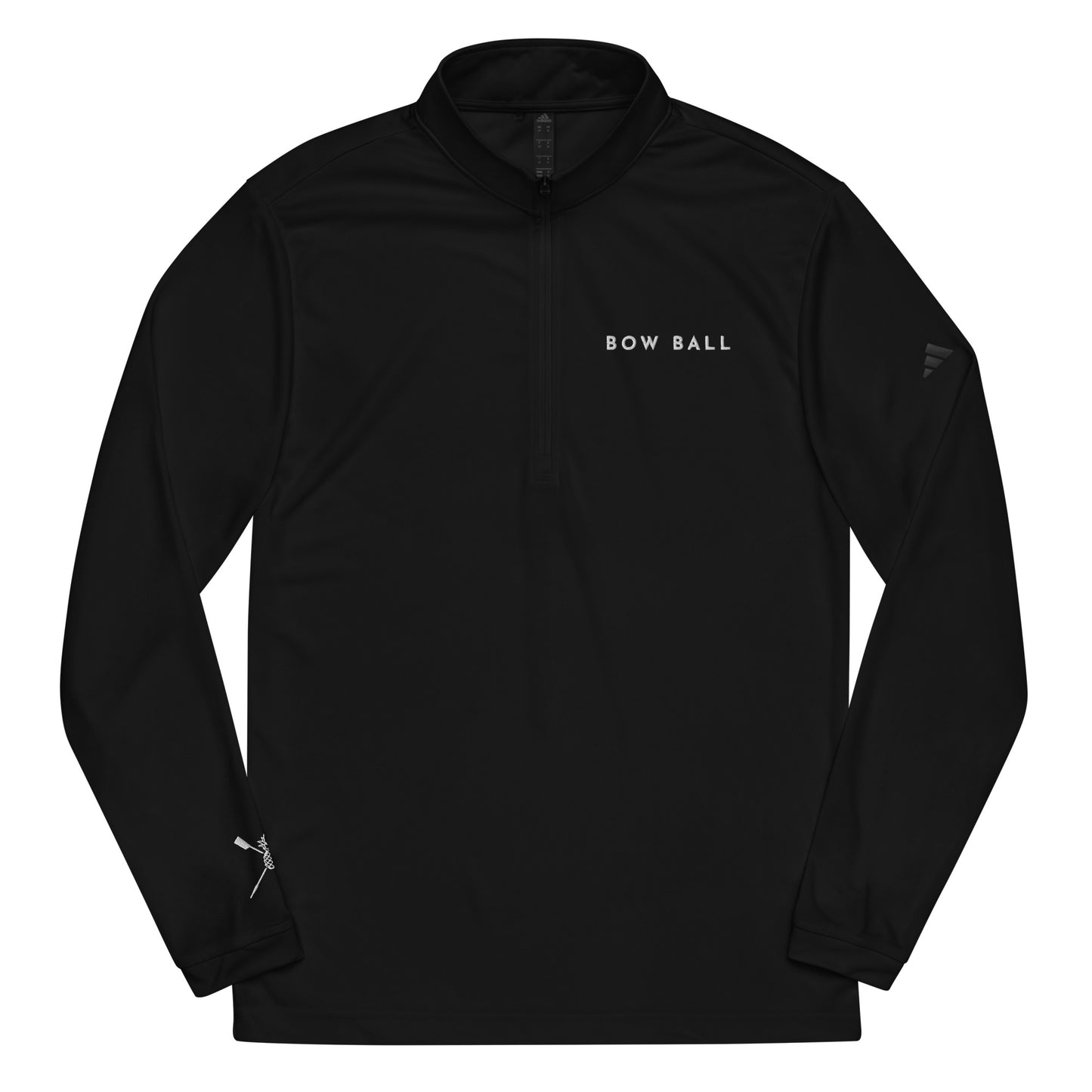 Adidas Quarter Zip Pullover: The Original [Embroidered]