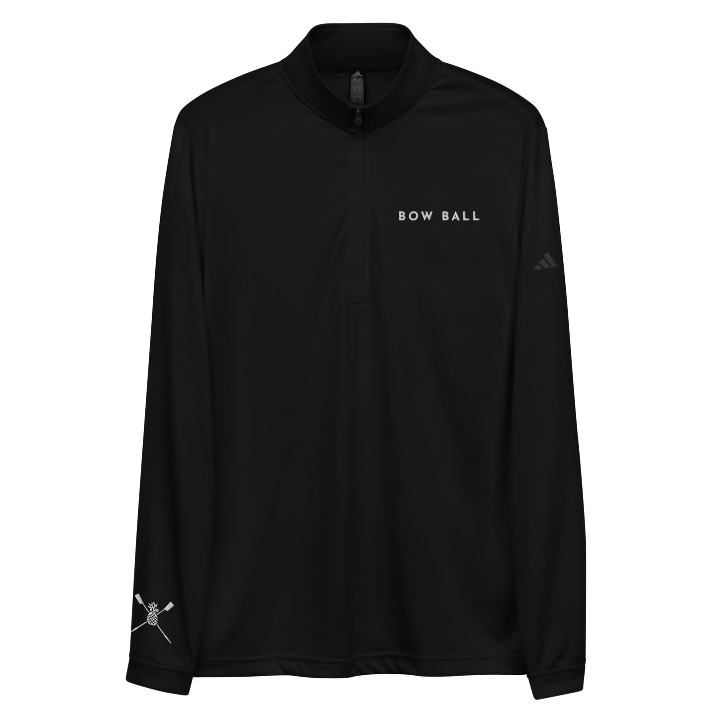 Adidas Quarter Zip Pullover: The Original [Embroidered]