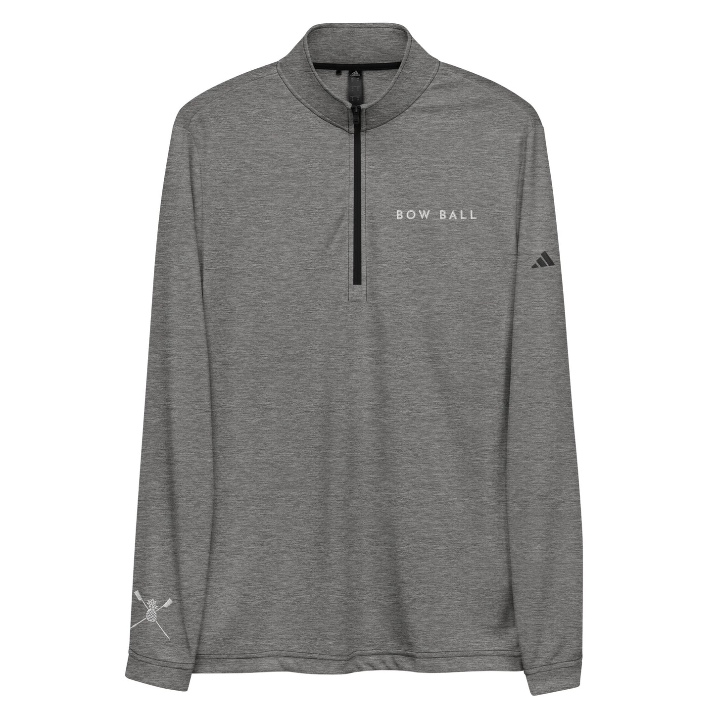 Adidas Quarter Zip Pullover: The Original [Embroidered]