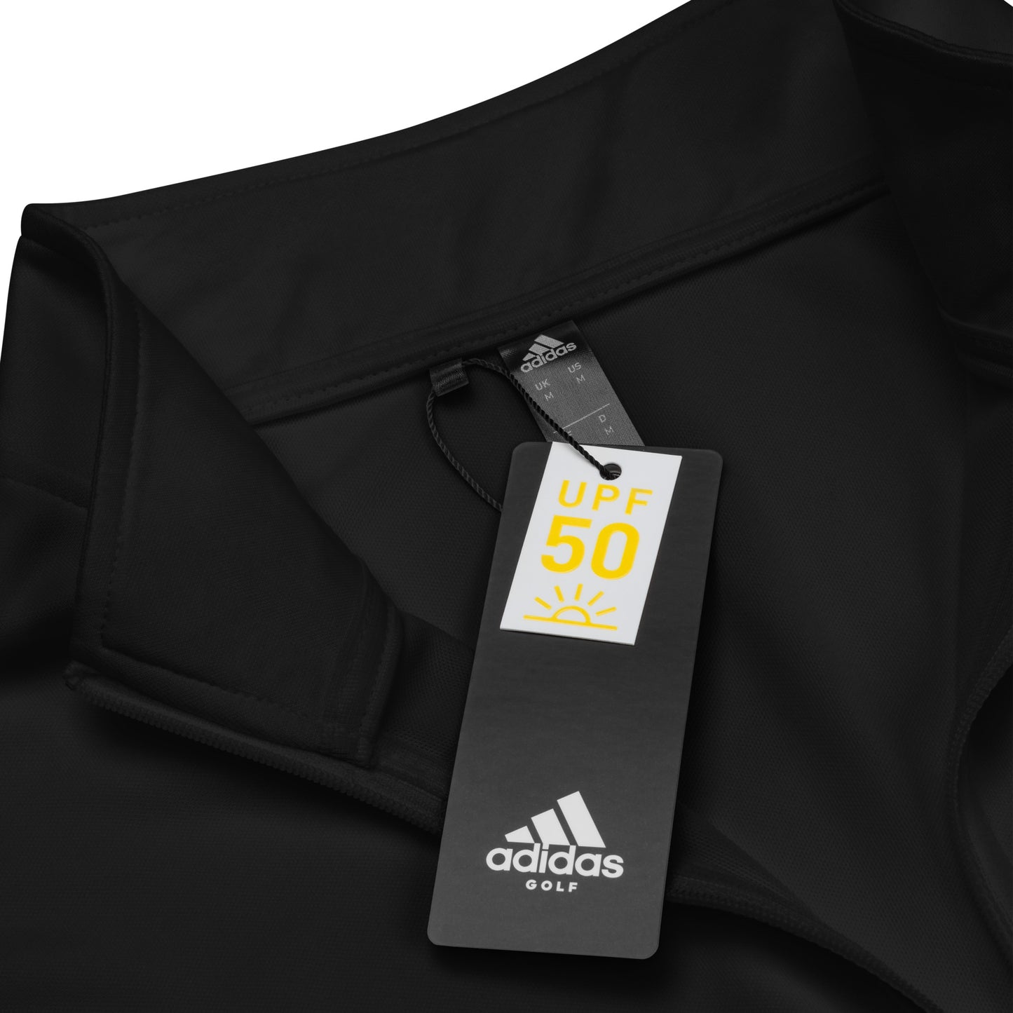 Adidas Quarter Zip Pullover: Classic [Embroidered]