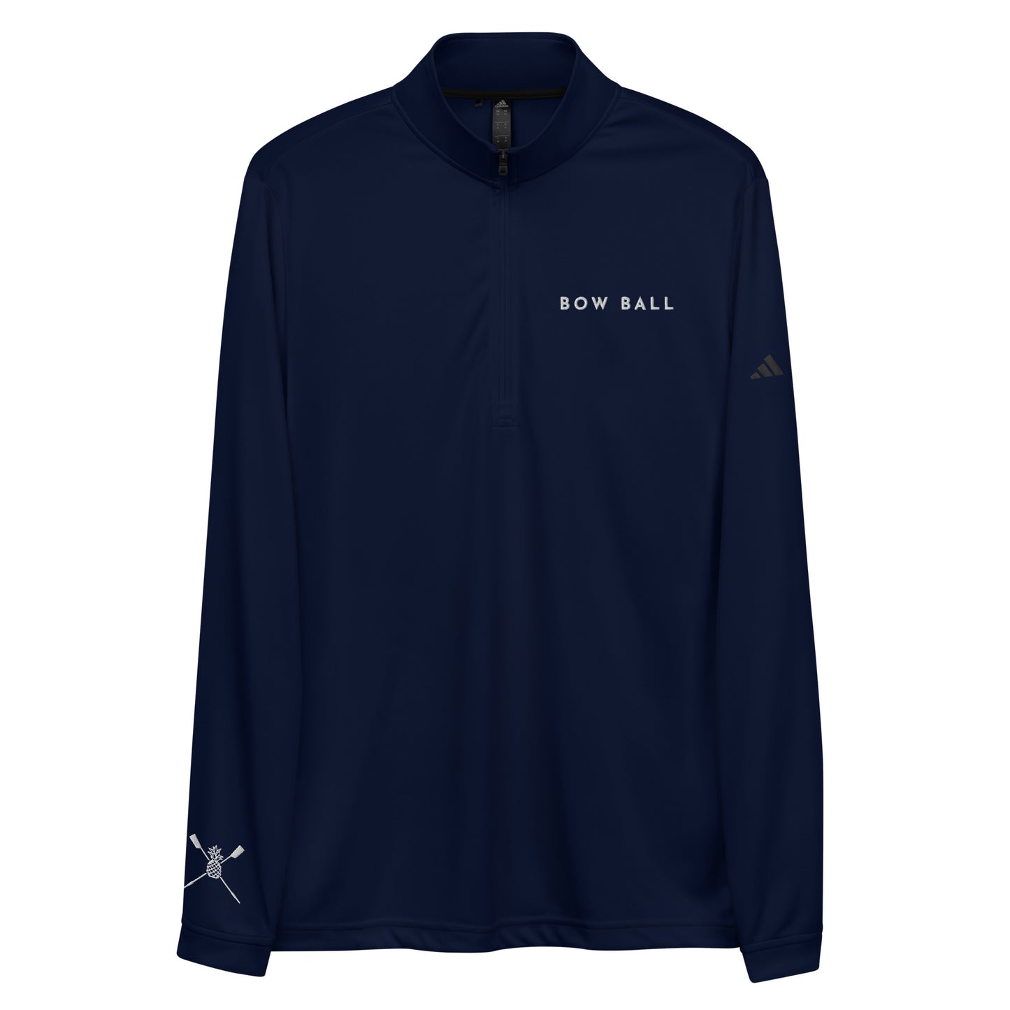 Adidas Quarter Zip Pullover: The Original [Embroidered]