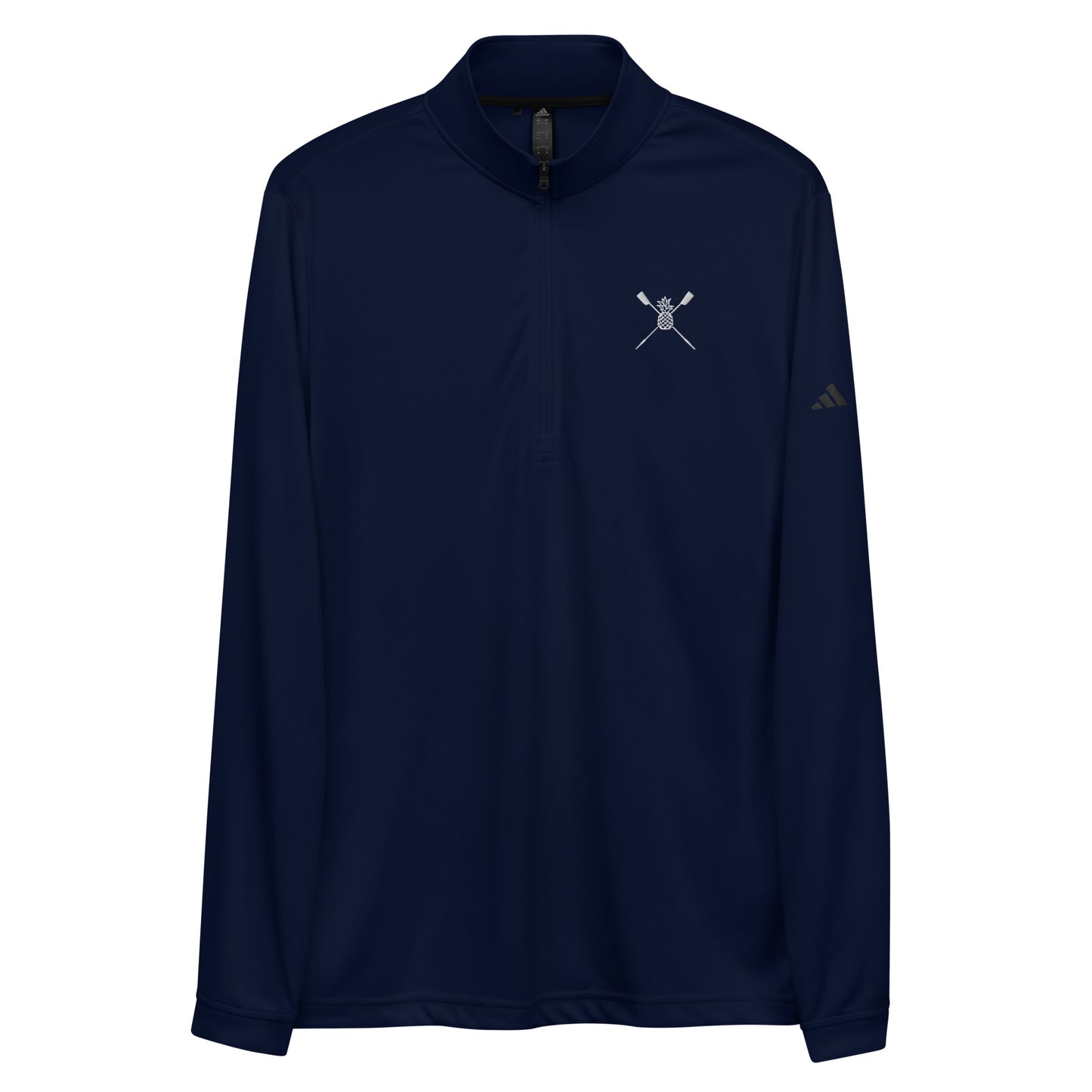 Adidas Quarter Zip Pullover: Classic [Embroidered]