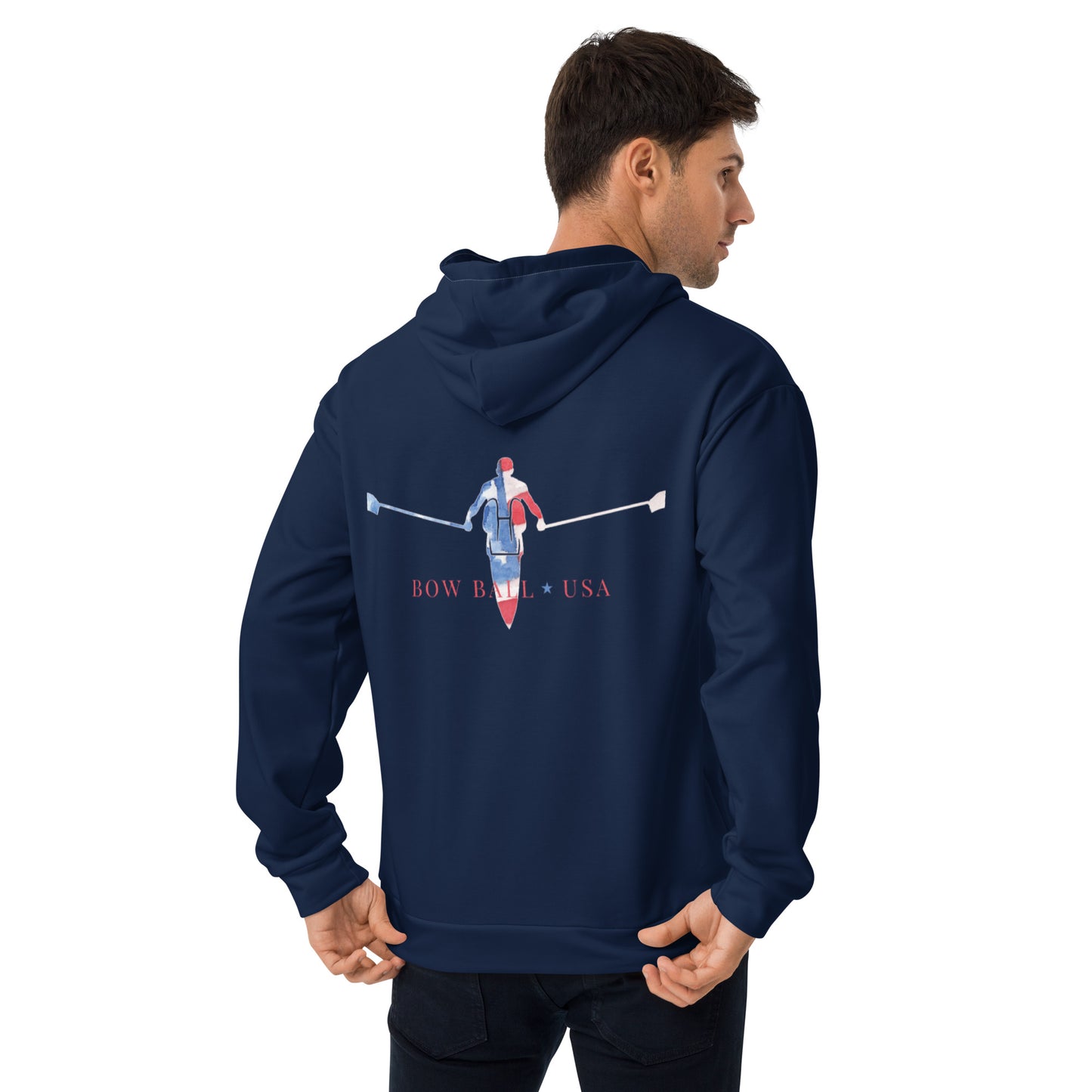 Hand-Sewn Unisex Hoodie | All-American Rowing [Male]