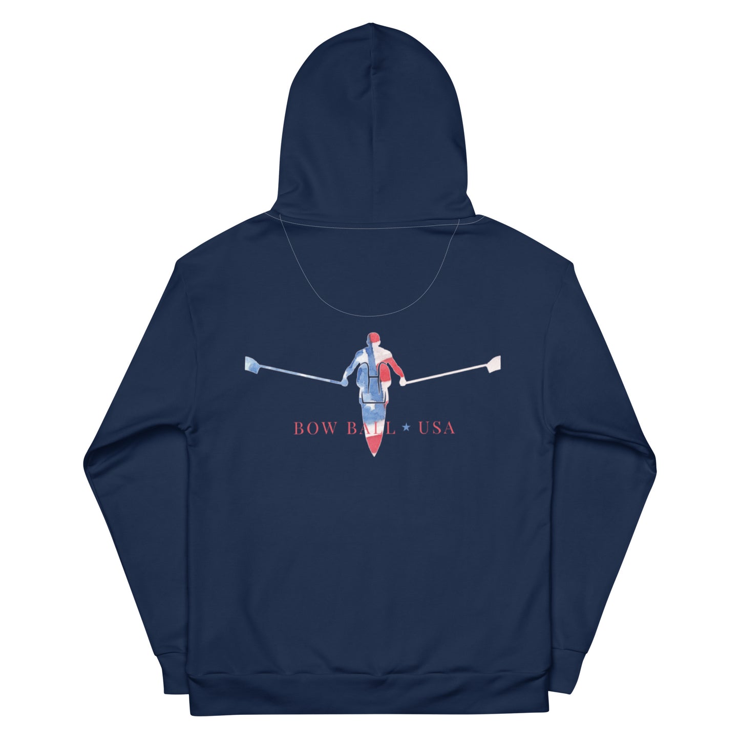 Hand-Sewn Unisex Hoodie | All-American Rowing [Male]