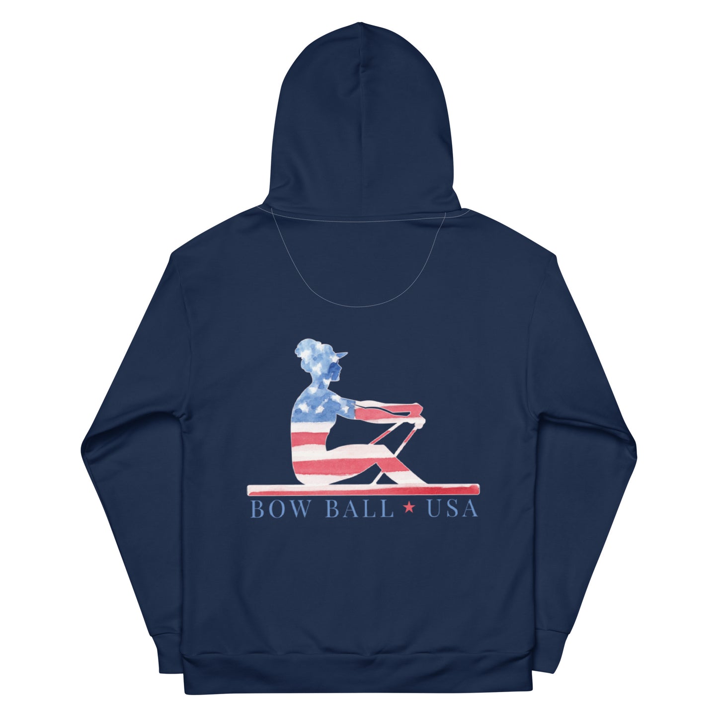 Hand-Sewn Unisex Hoodie | All-American Rowing [Female]