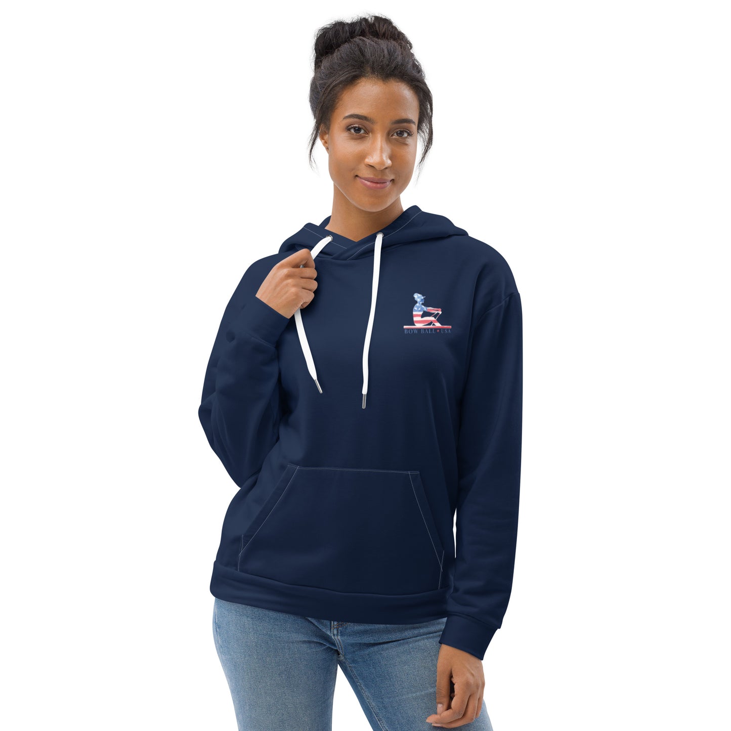 Hand-Sewn Unisex Hoodie | All-American Rowing [Female]