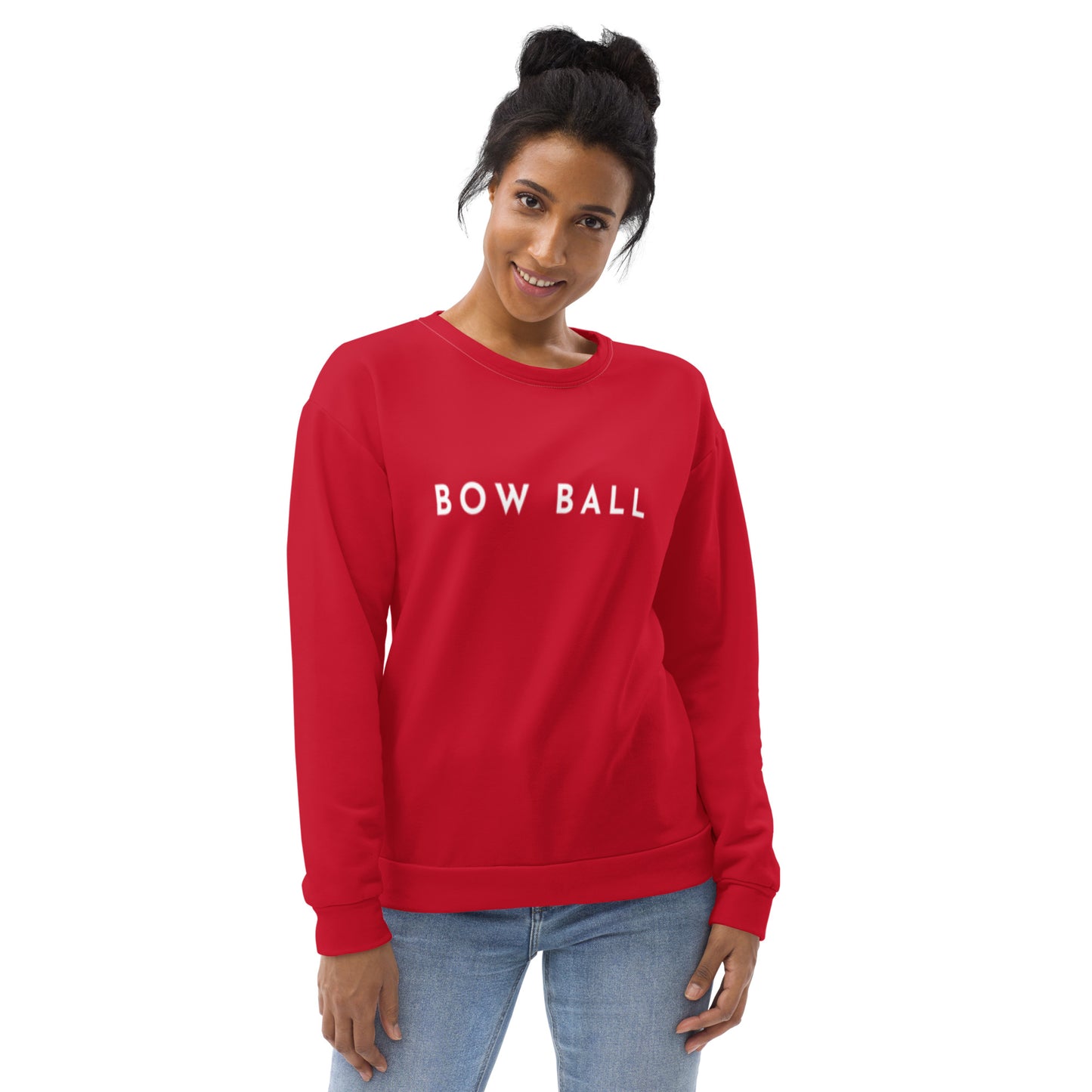 Recycled Unisex Sweatshirt: The Original | Red