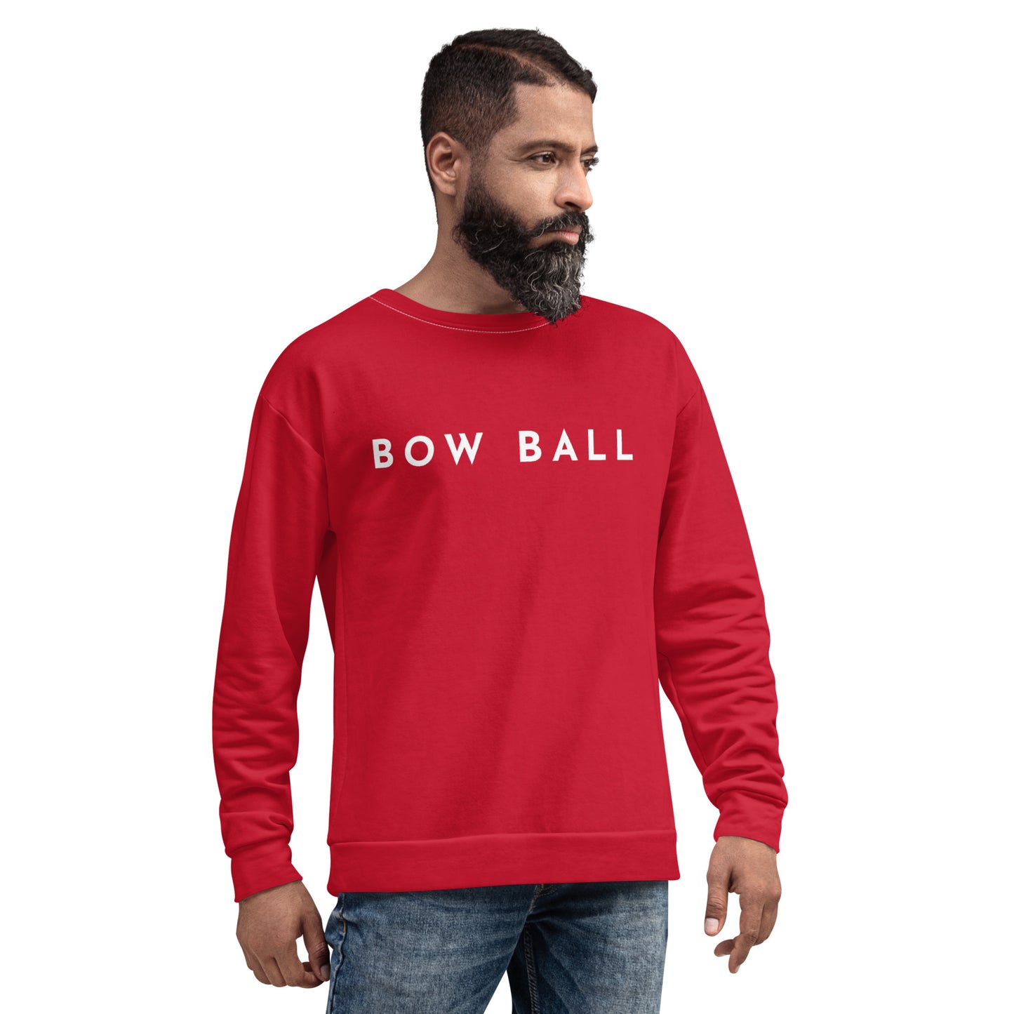 Recycled Unisex Sweatshirt: The Original | Red