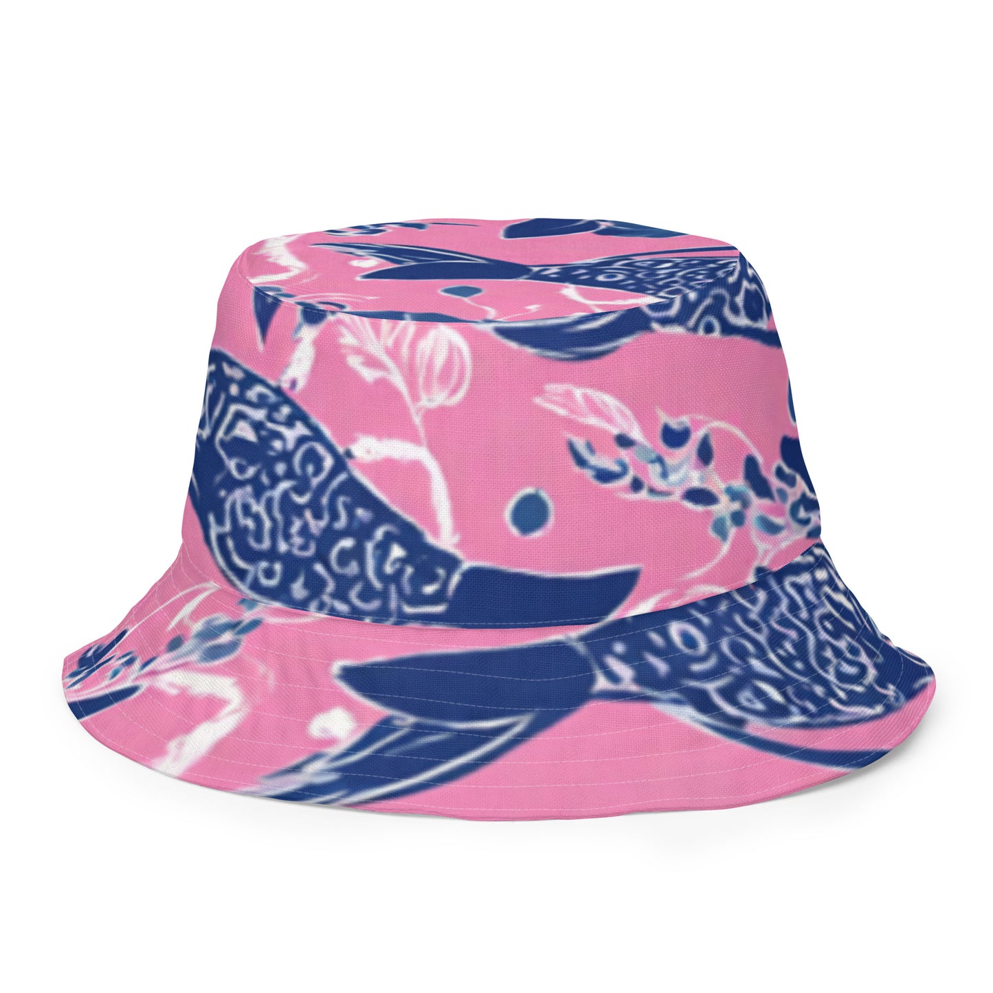 Reversible Bucket Hat: Rise | Sweet Fish