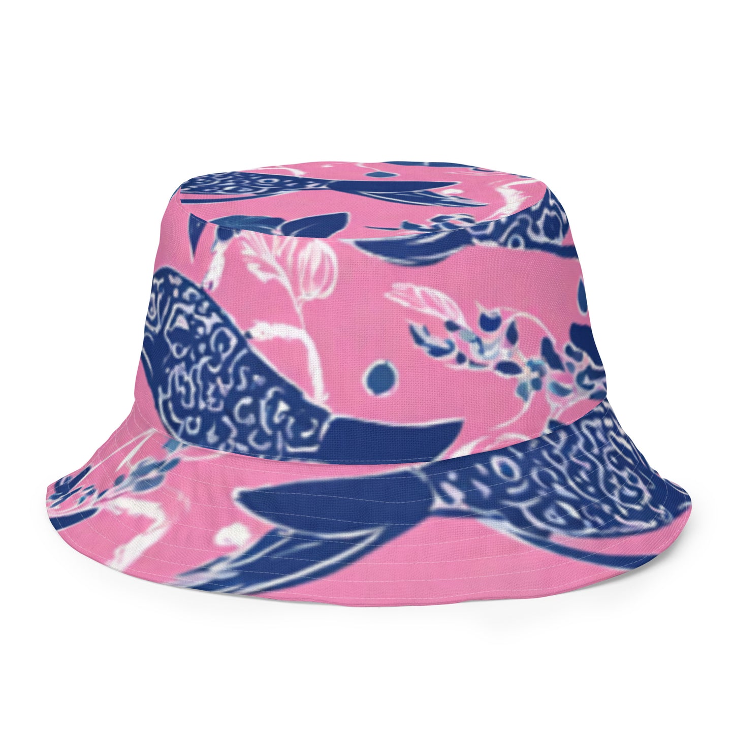 Reversible Bucket Hat: Rise | Sweet Fish