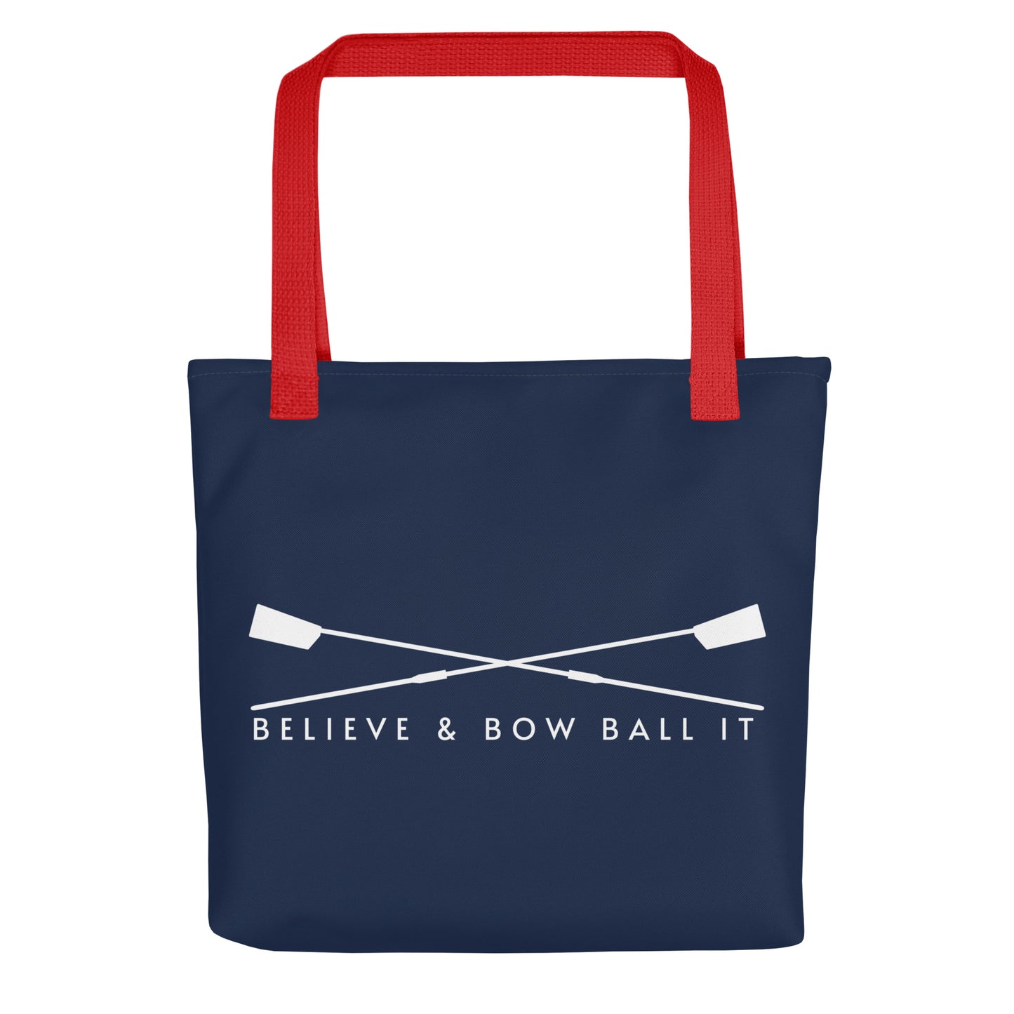 Cloth Tote Bag | Believe & Bow Ball It