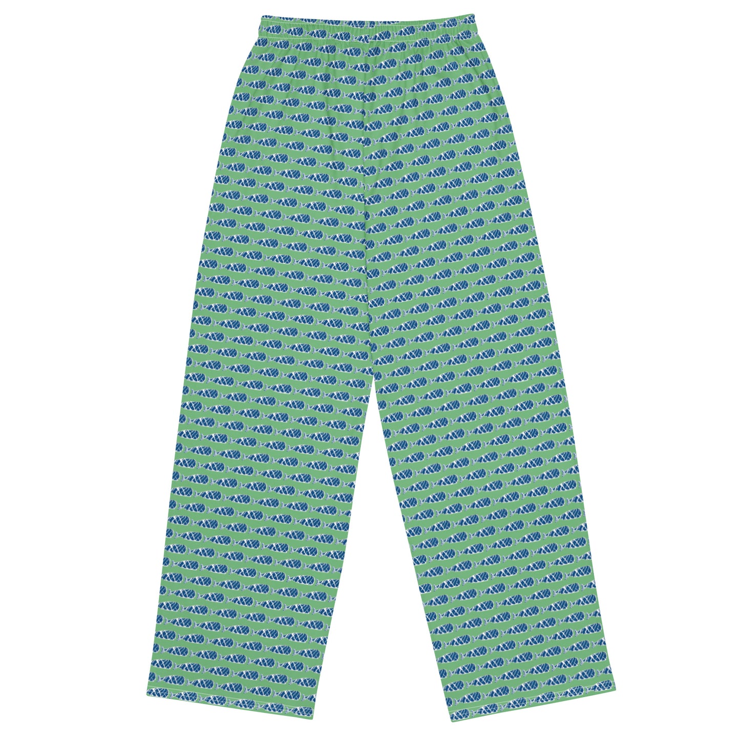 Lounge Pants with Pockets | Sweet Whale [Green]