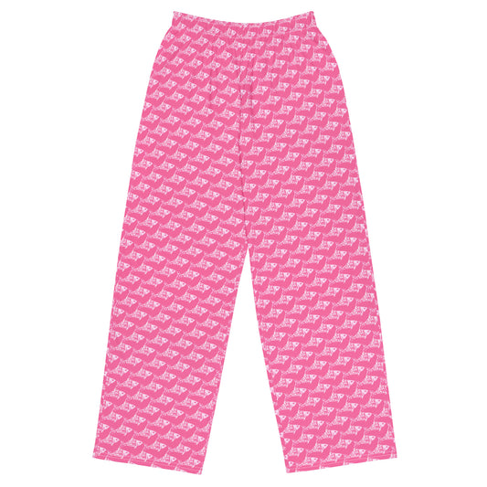 Lounge Pants with Pockets | Loving Fish [Pink]