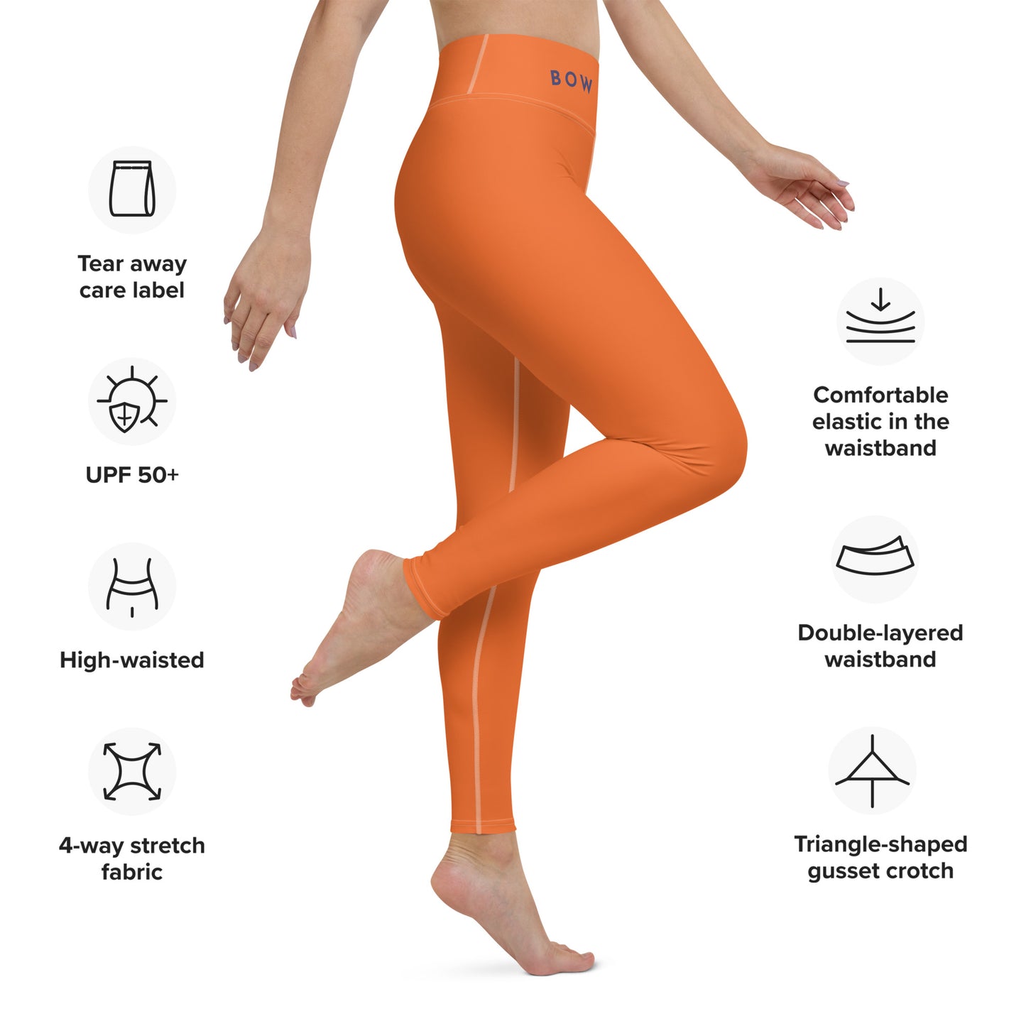 Yoga Leggings: The Original | Orange