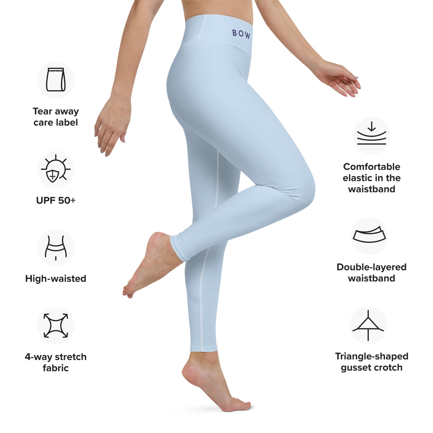 Yoga Leggings: The Original | Light Blue