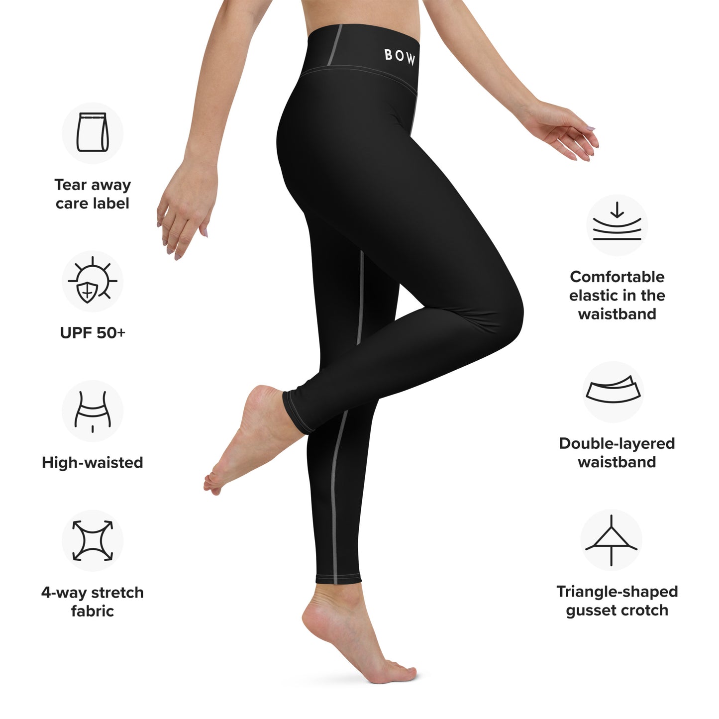 Yoga Leggings: The Original | Black