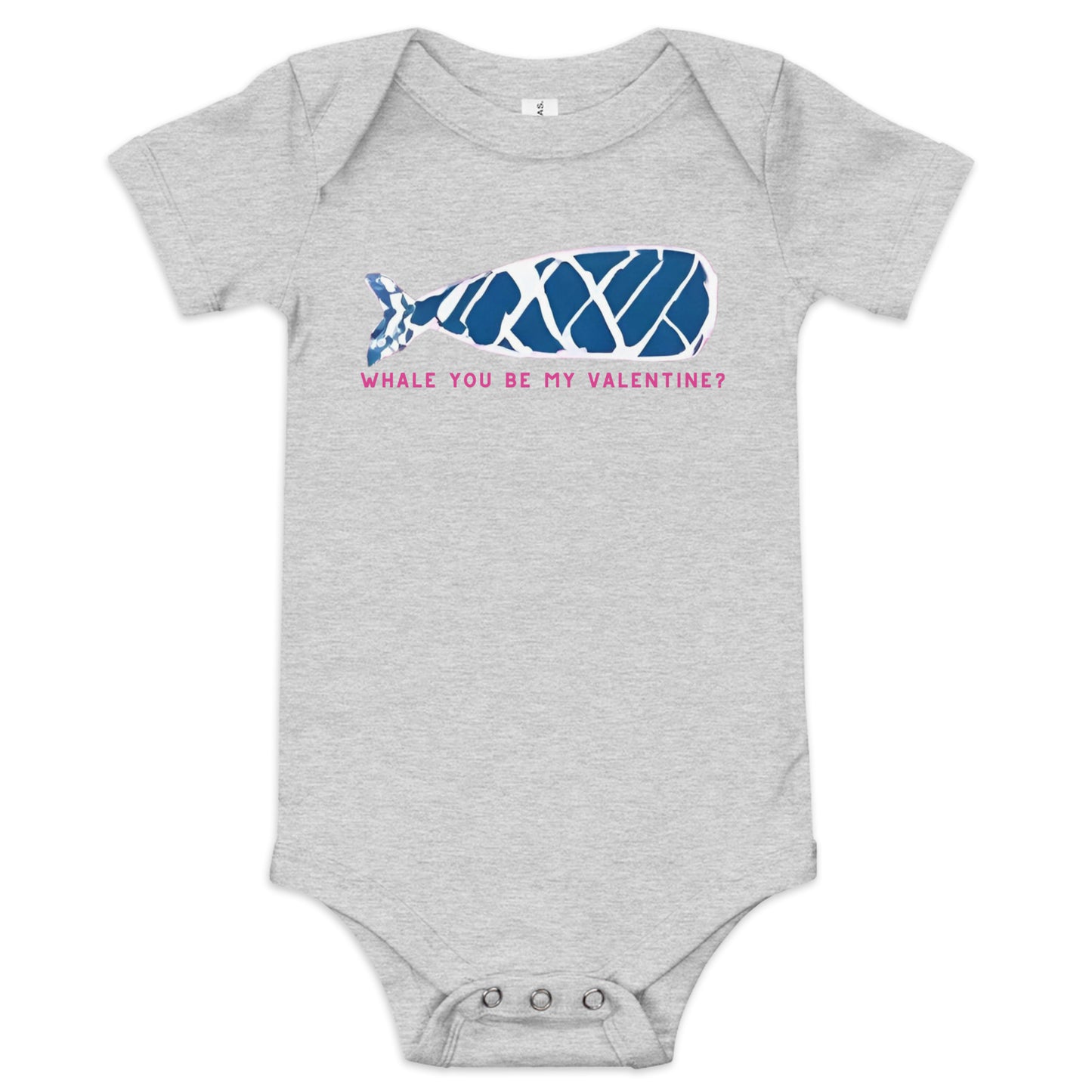 Baby Short Sleeve One Piece | Whale You Be?