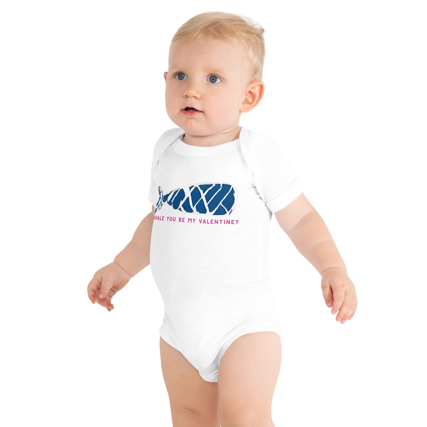 Baby Short Sleeve One Piece | Whale You Be?