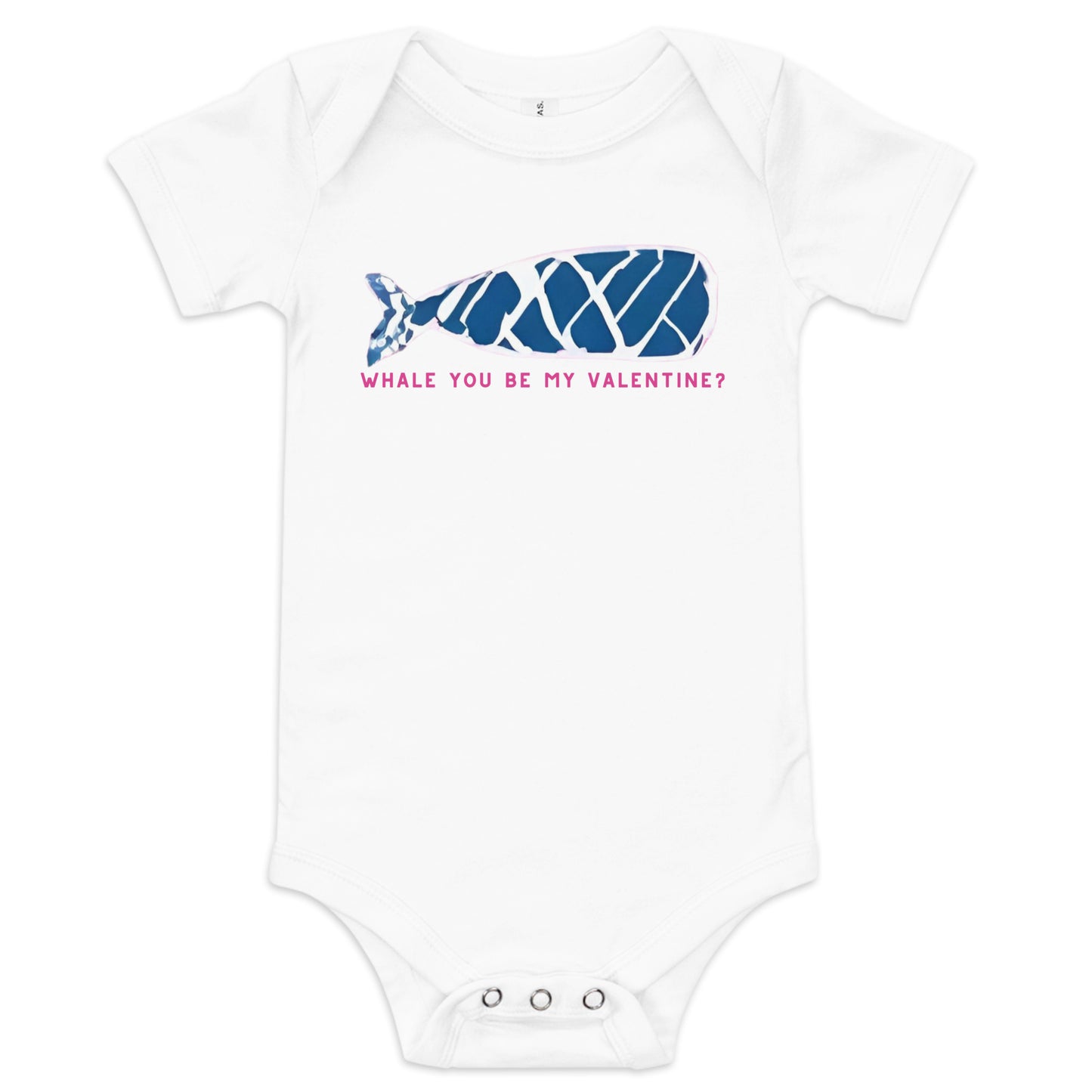 Baby Short Sleeve One Piece | Whale You Be?