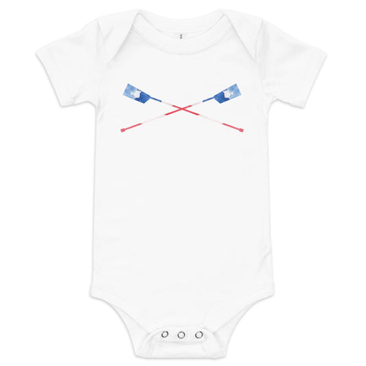 Baby Short Sleeve One Piece | All-America Oars