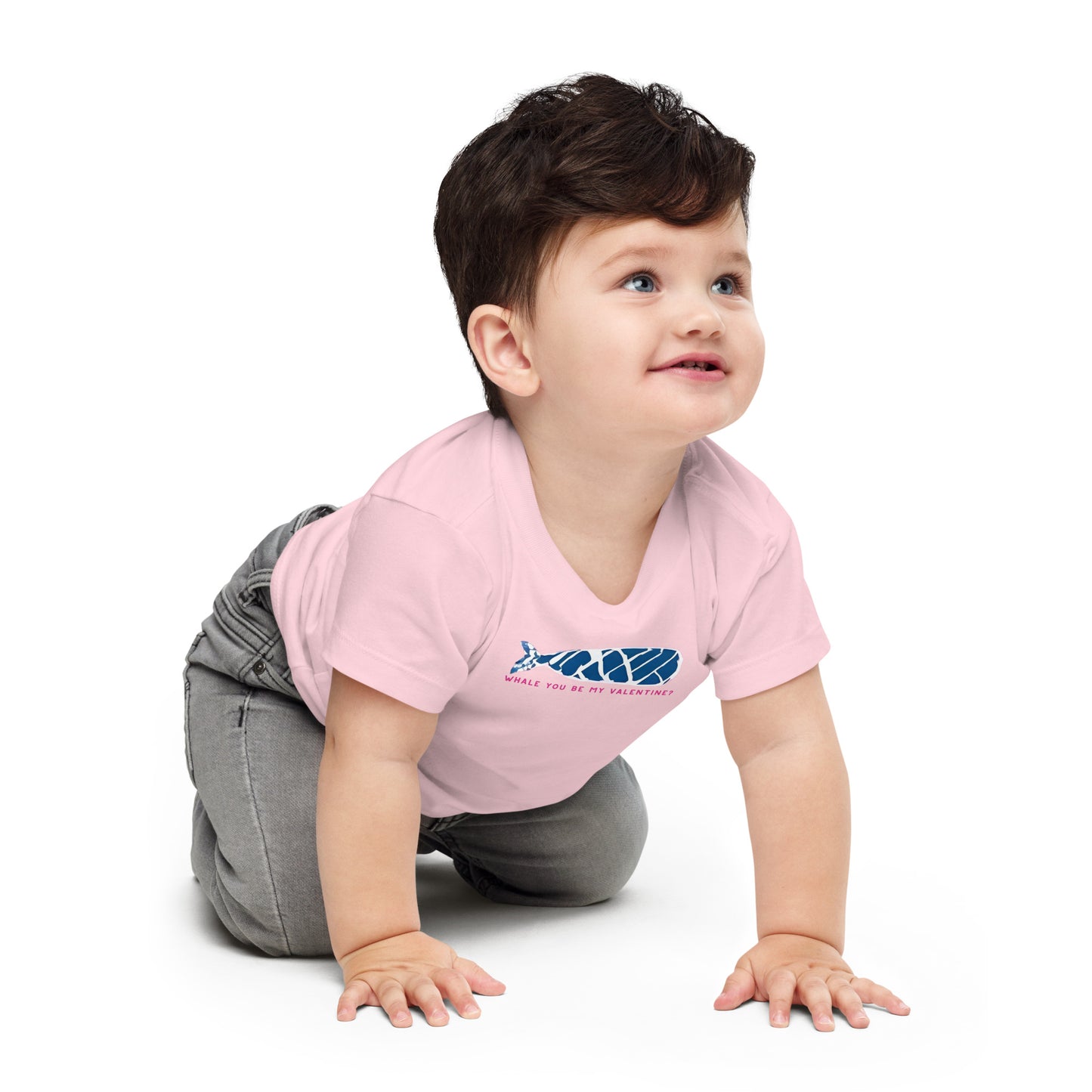 Baby Jersey Short Sleeve Tee | Whale You Be?