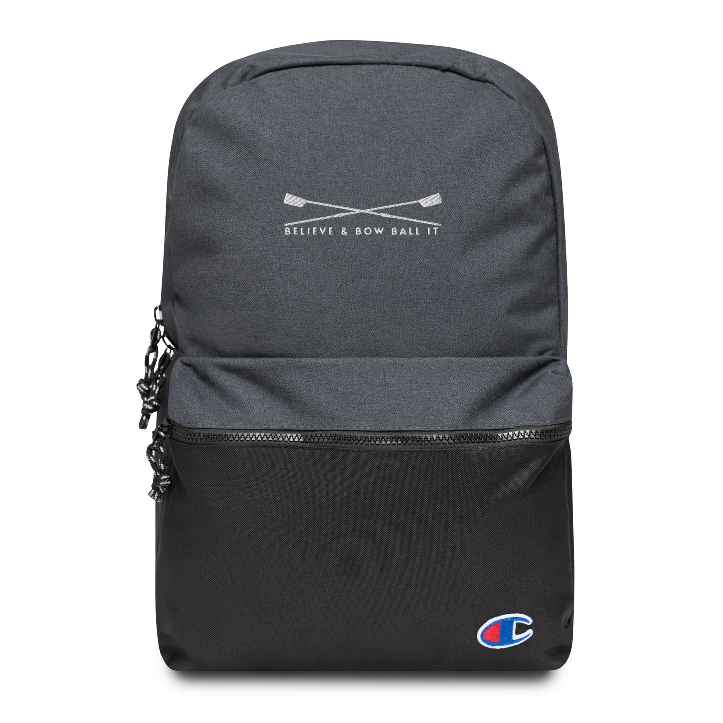 Champion Backpack: Believe & Bow Ball It [Embroidered]