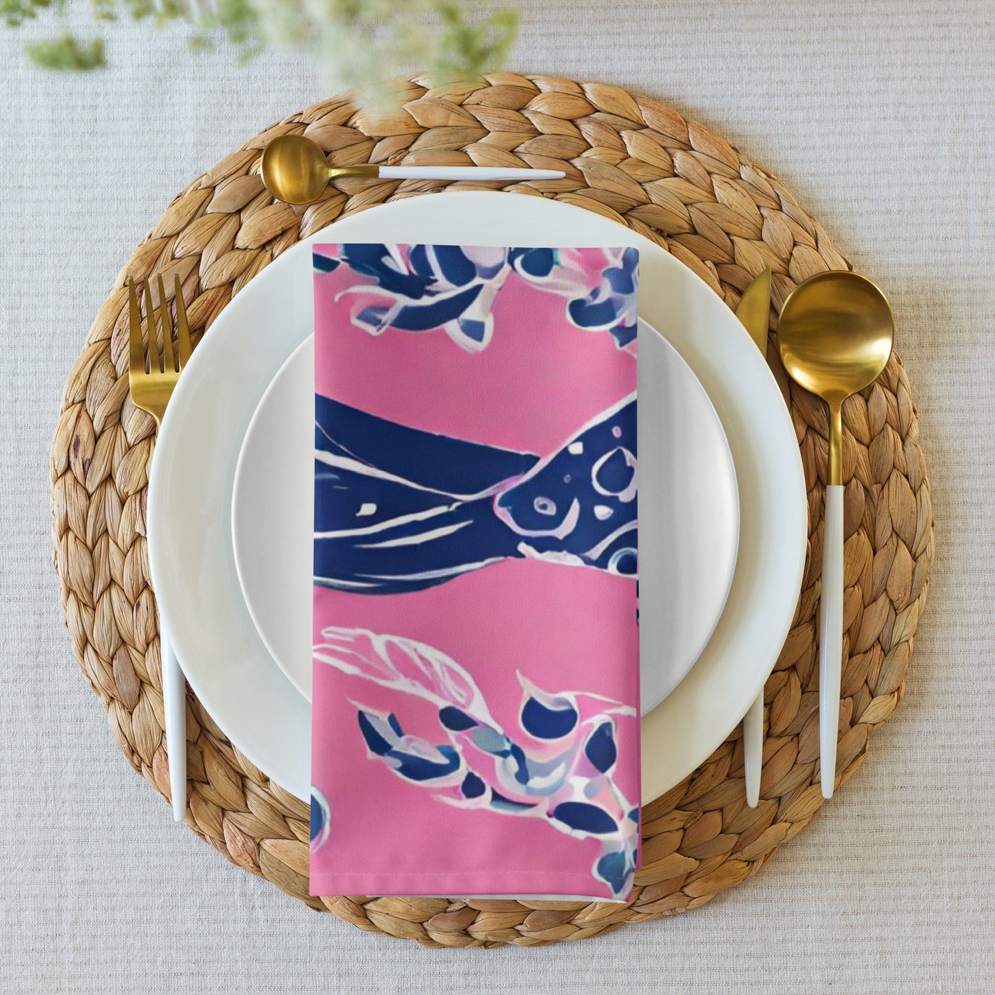 Cloth Napkin Set: Rise | Sweet Fish