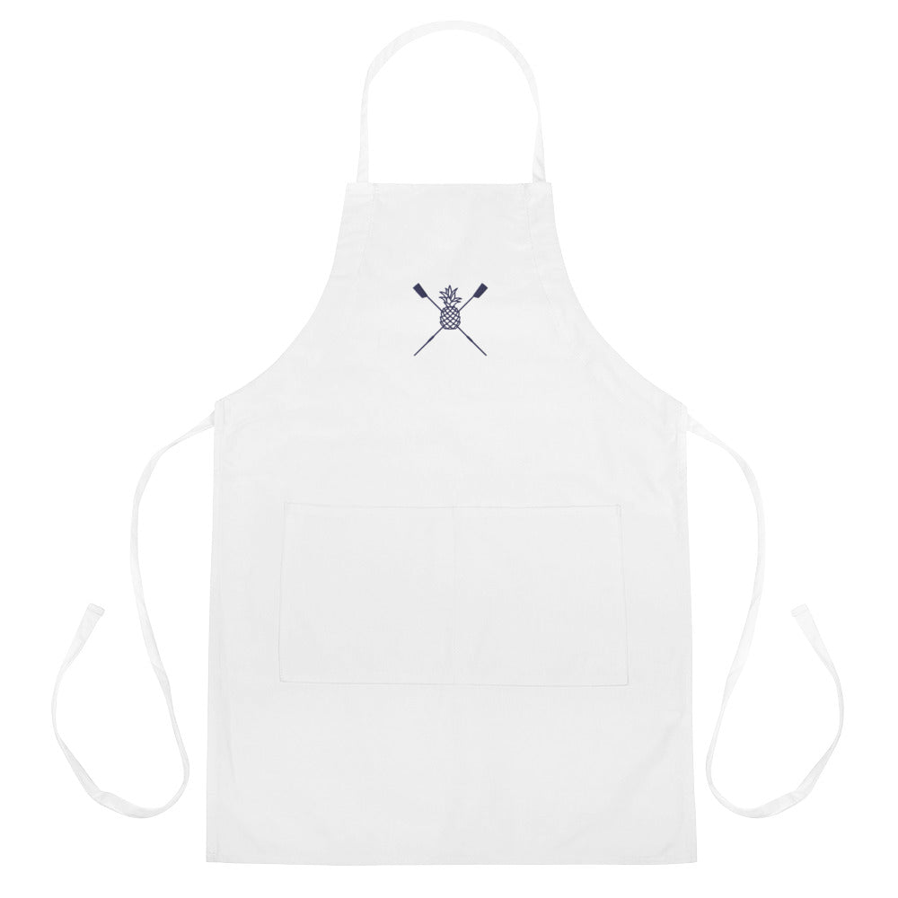 Apron: Classic [Embroidered w/ Navy Logo]