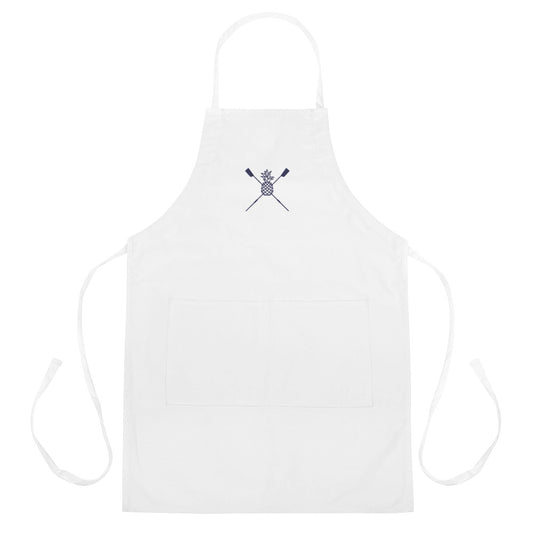 Apron: Classic [Embroidered w/ Navy Logo]