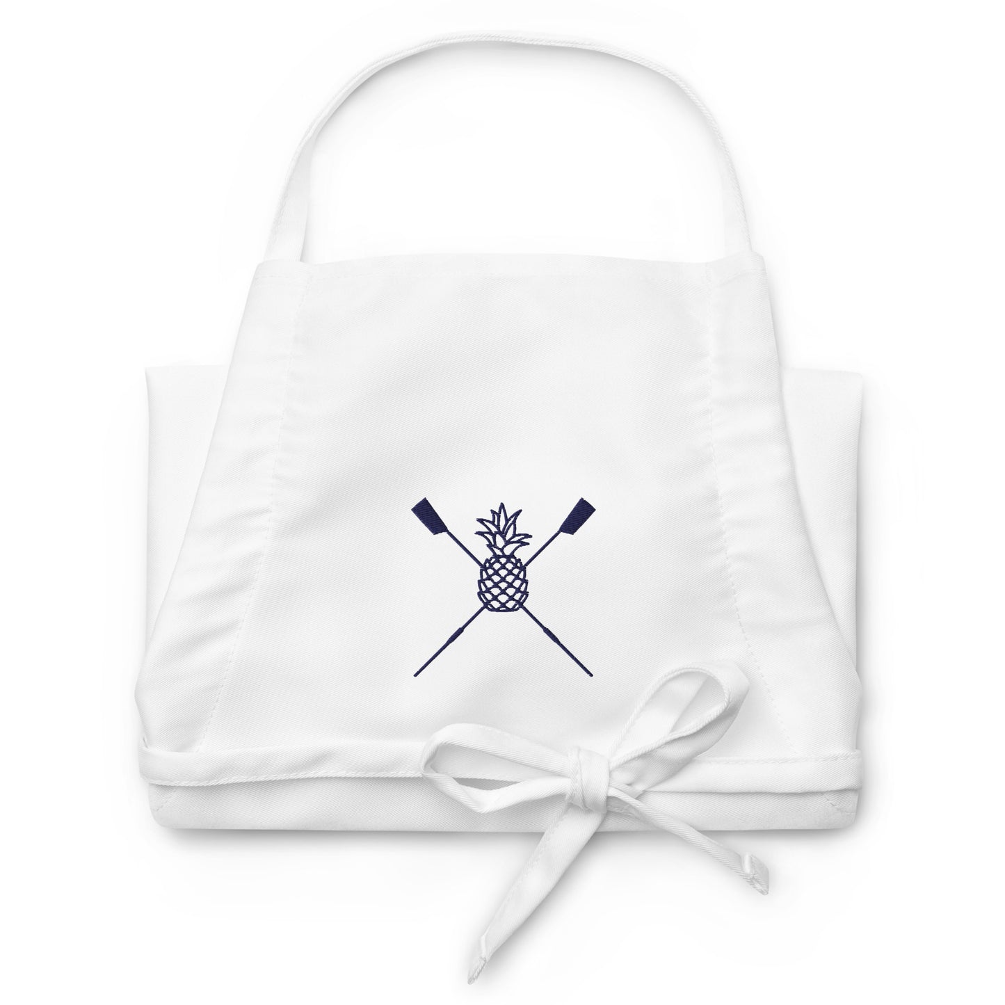 Apron: Classic [Embroidered w/ Navy Logo]