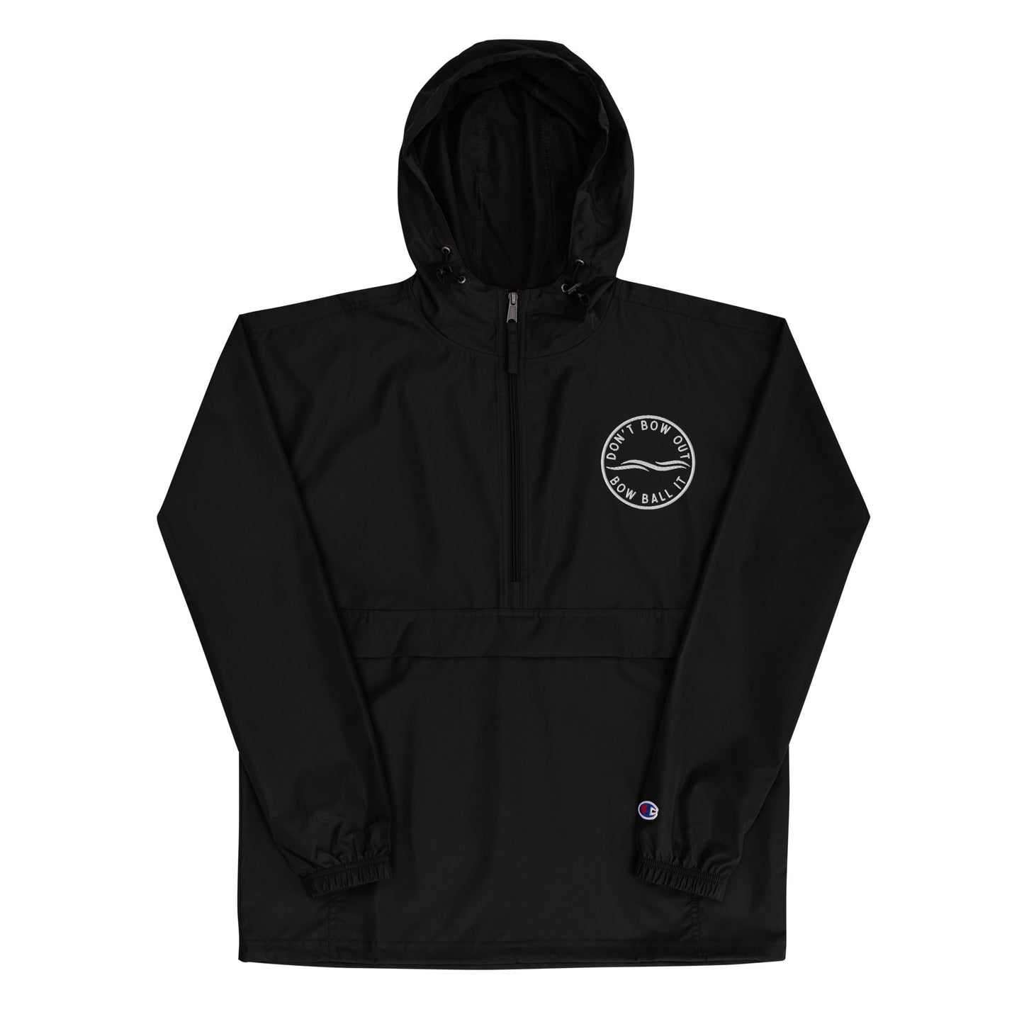 Champion Packable Jacket: Bow Ball It | Waves [Embroidered]