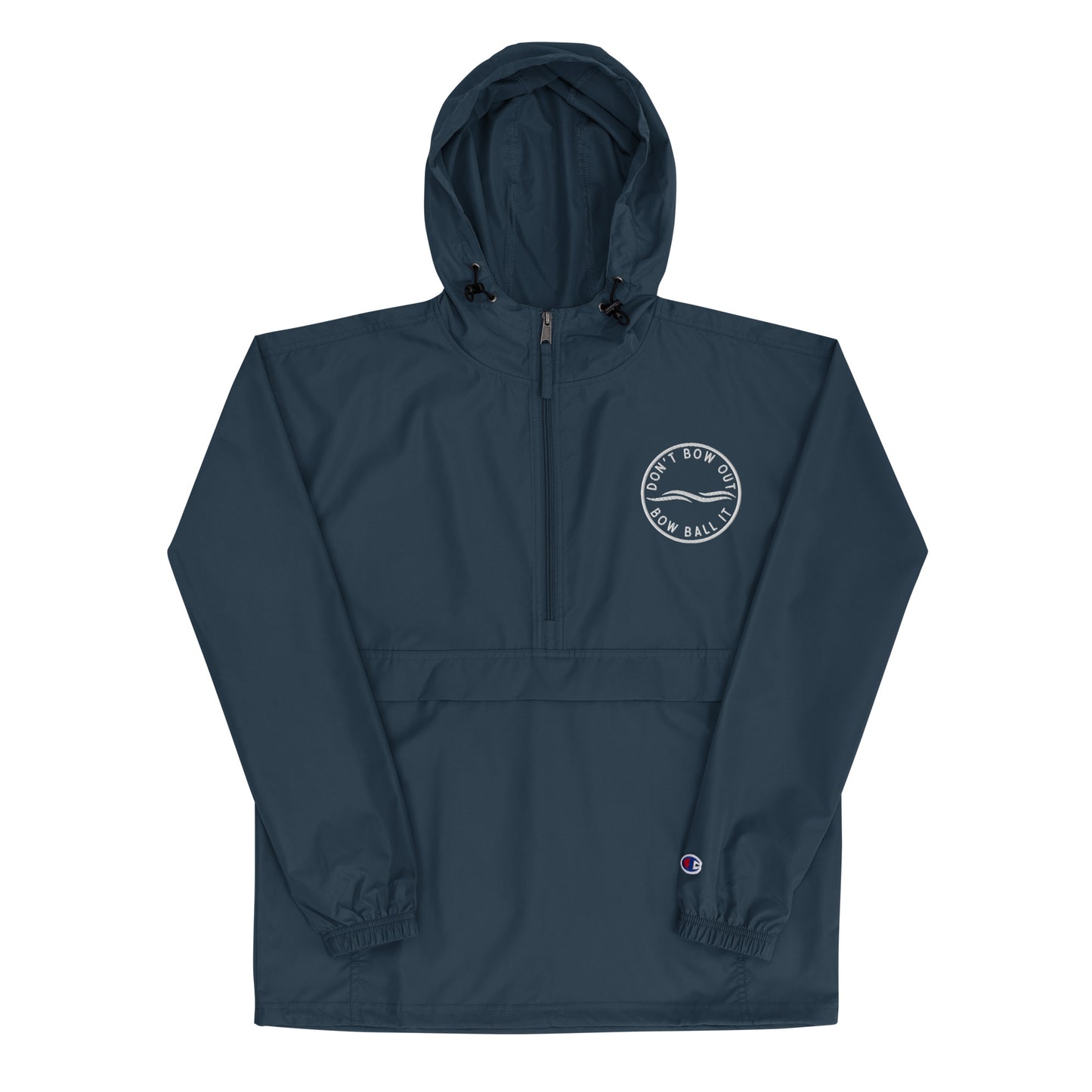 Champion Packable Jacket: Bow Ball It | Waves [Embroidered]