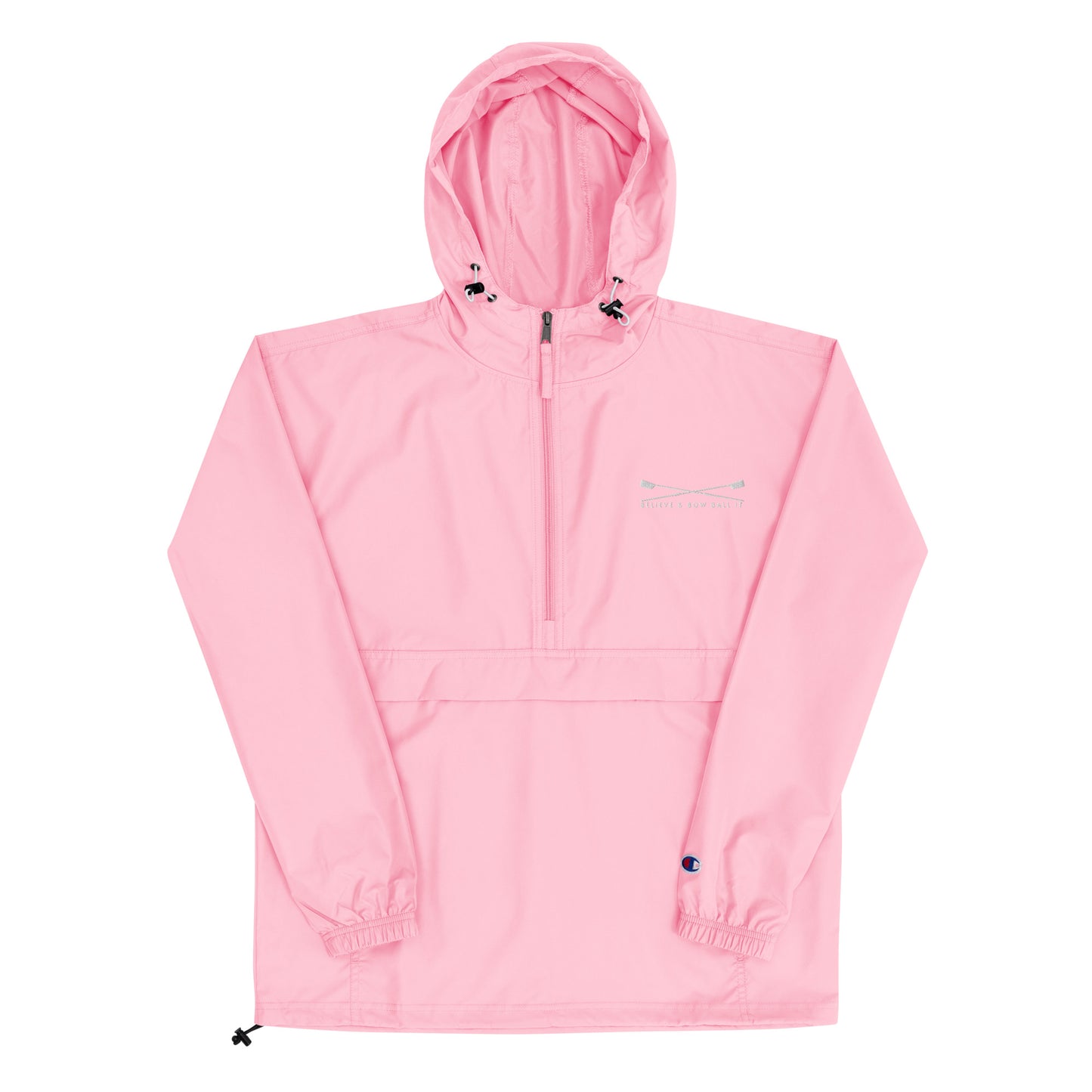 Champion Packable Jacket: Believe & Bow Ball It [Embroidered]