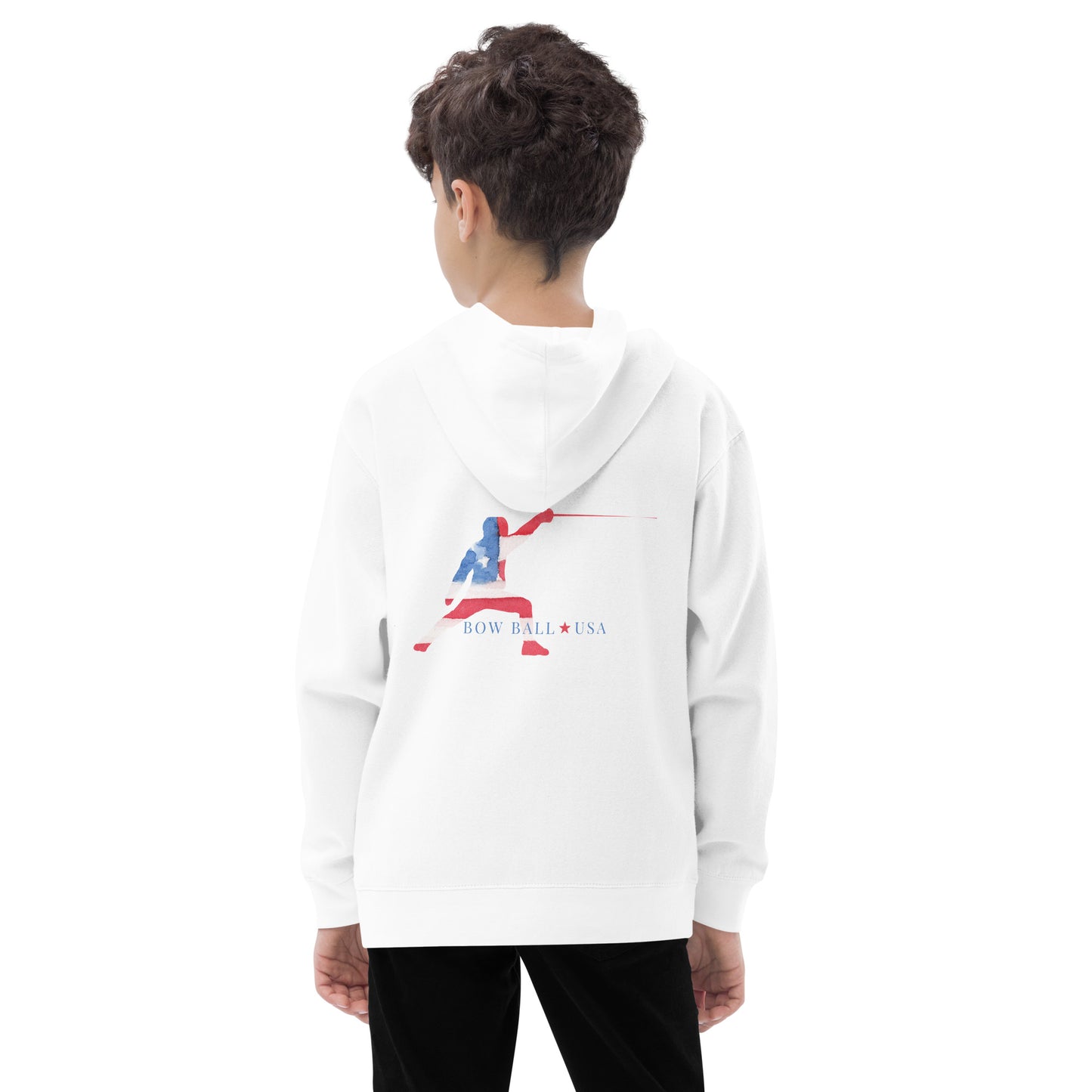 Kids Fleece Hoodie | All-American Fencing