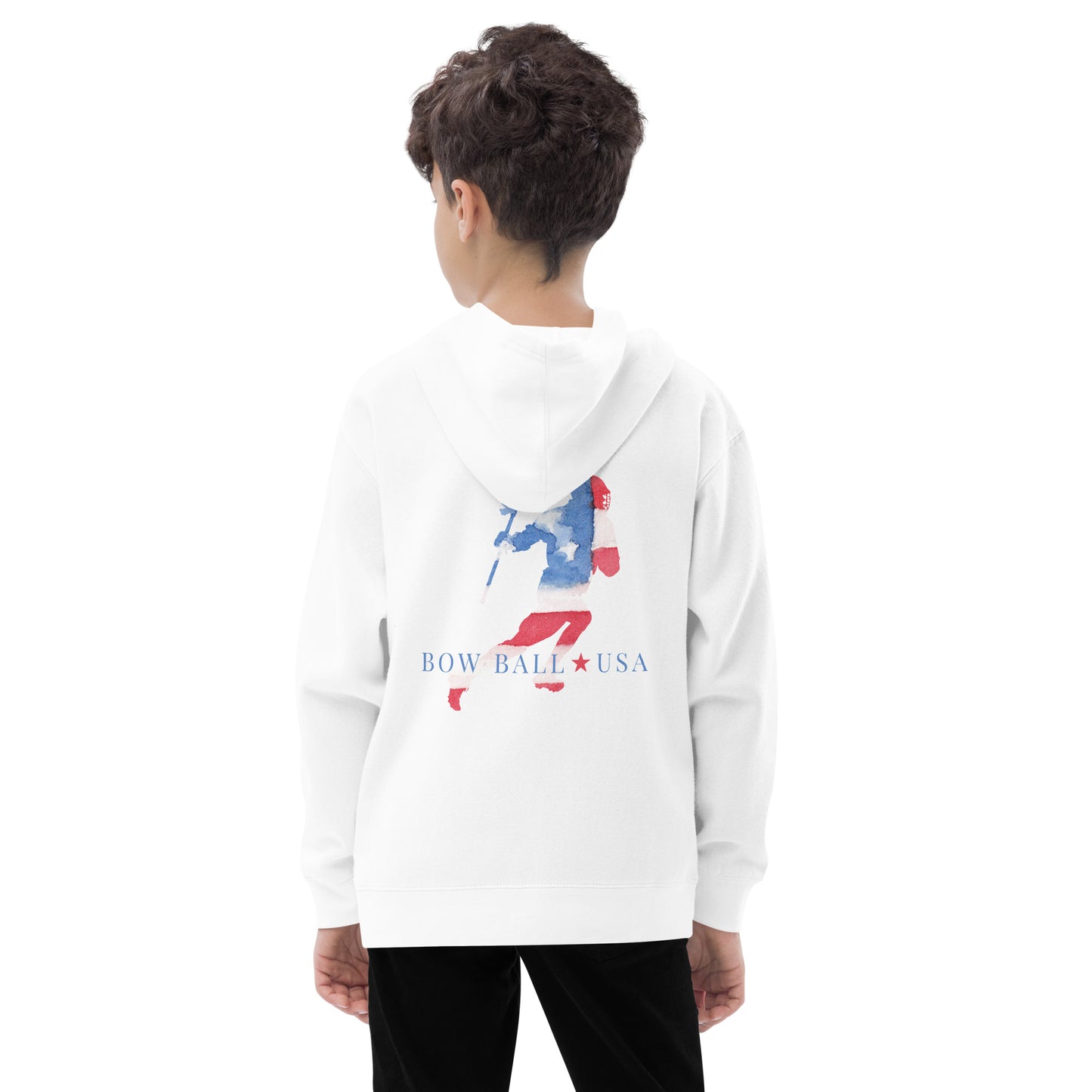 Kids Fleece Hoodie | All-American Lacrosse [Male]