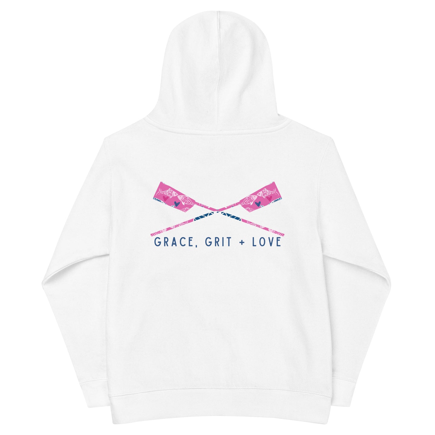 Kids Fleece Hoodie | Grace, Grit + Love