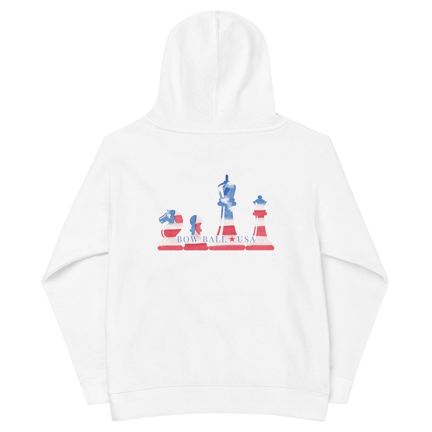 Kids Fleece Hoodie | All-American Chess