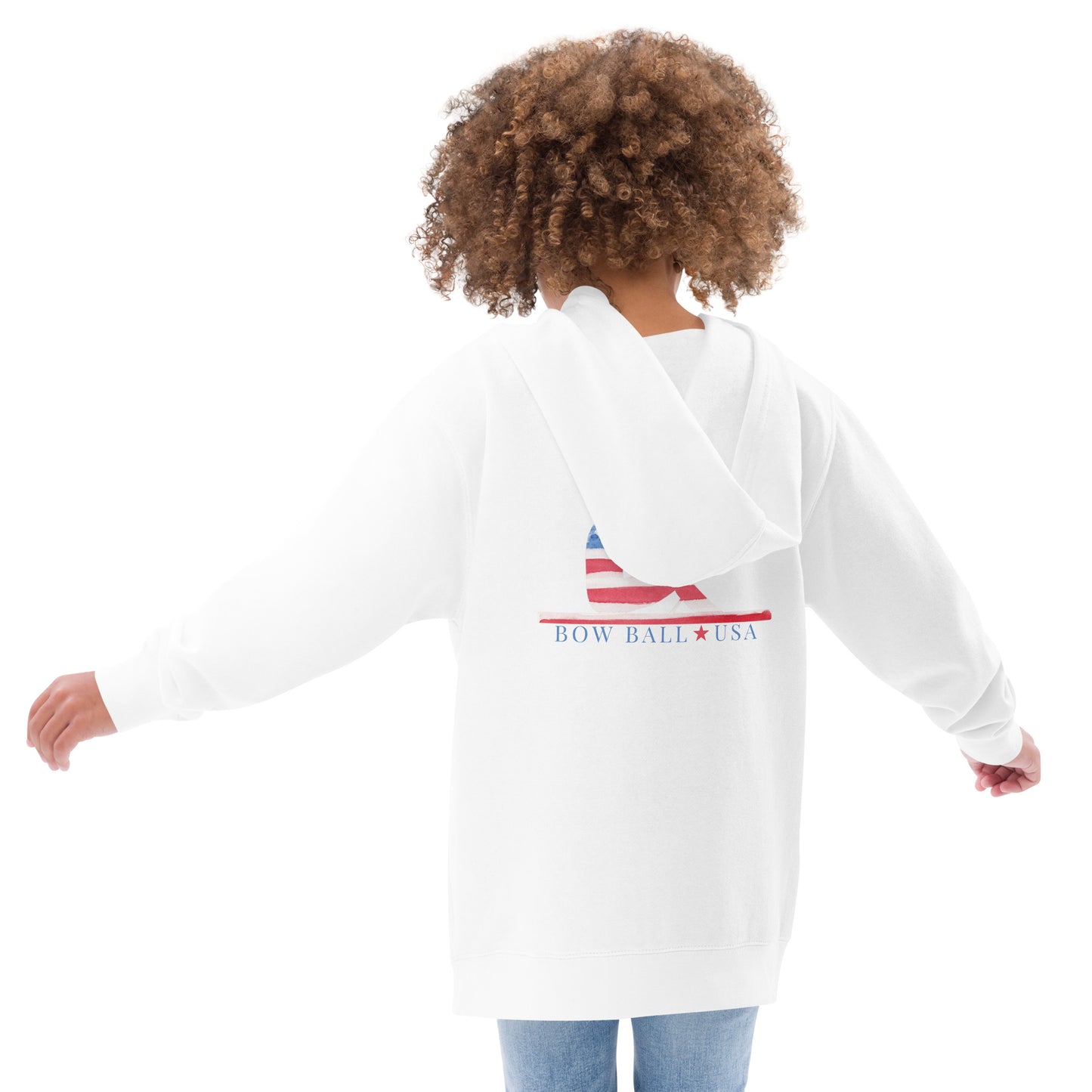 Kids Fleece Hoodie | All-American Rowing [Female]