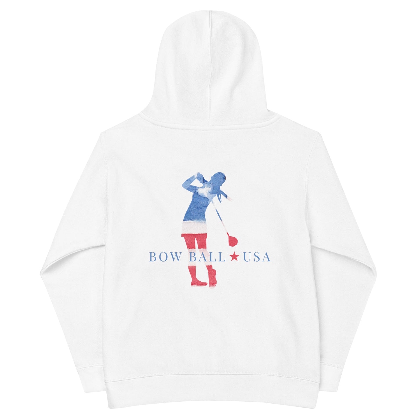 Kids Fleece Hoodie | All-American Golfer [Female]