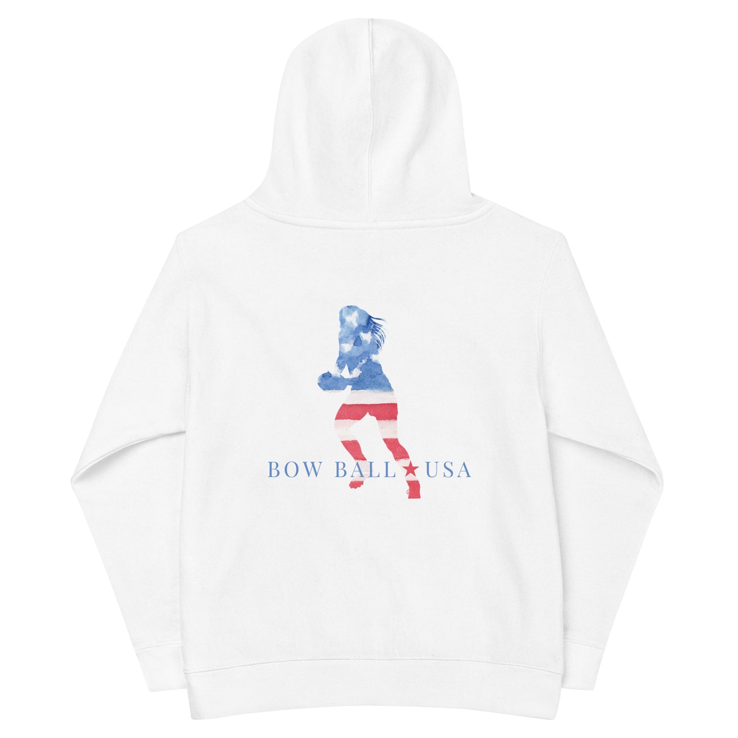 Kids Fleece Hoodie | All-American Rugby [Female]