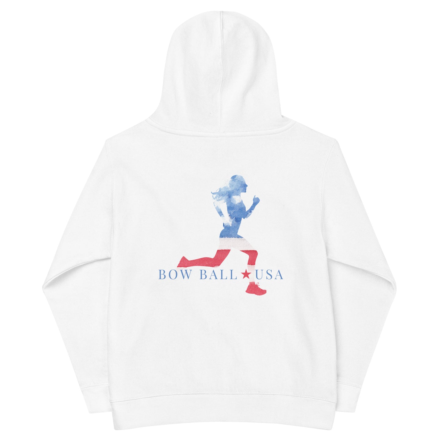 Kids Fleece Hoodie | All-American Running [Female]