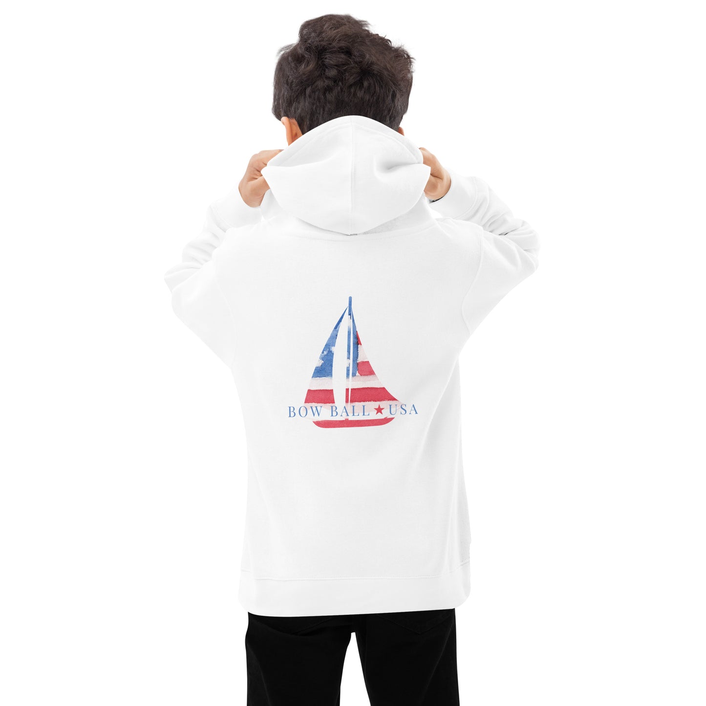 Kids Fleece Hoodie | All-American Sailing