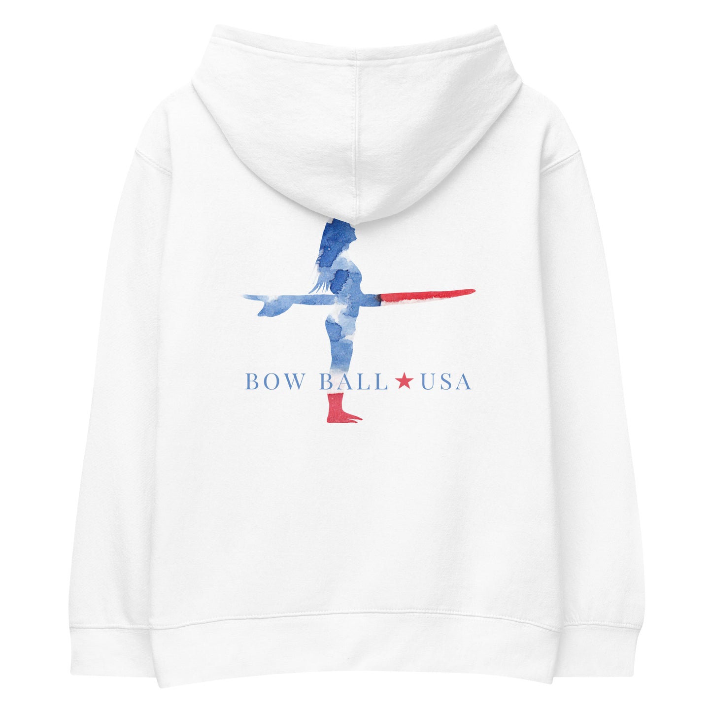 Kids Fleece Hoodie | All-American Surfing [Female]