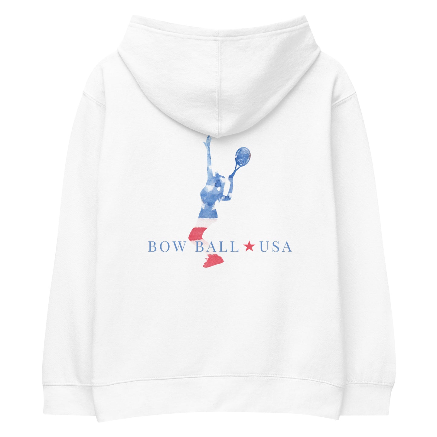 Kids Fleece Hoodie | All-American Tennis [Female]