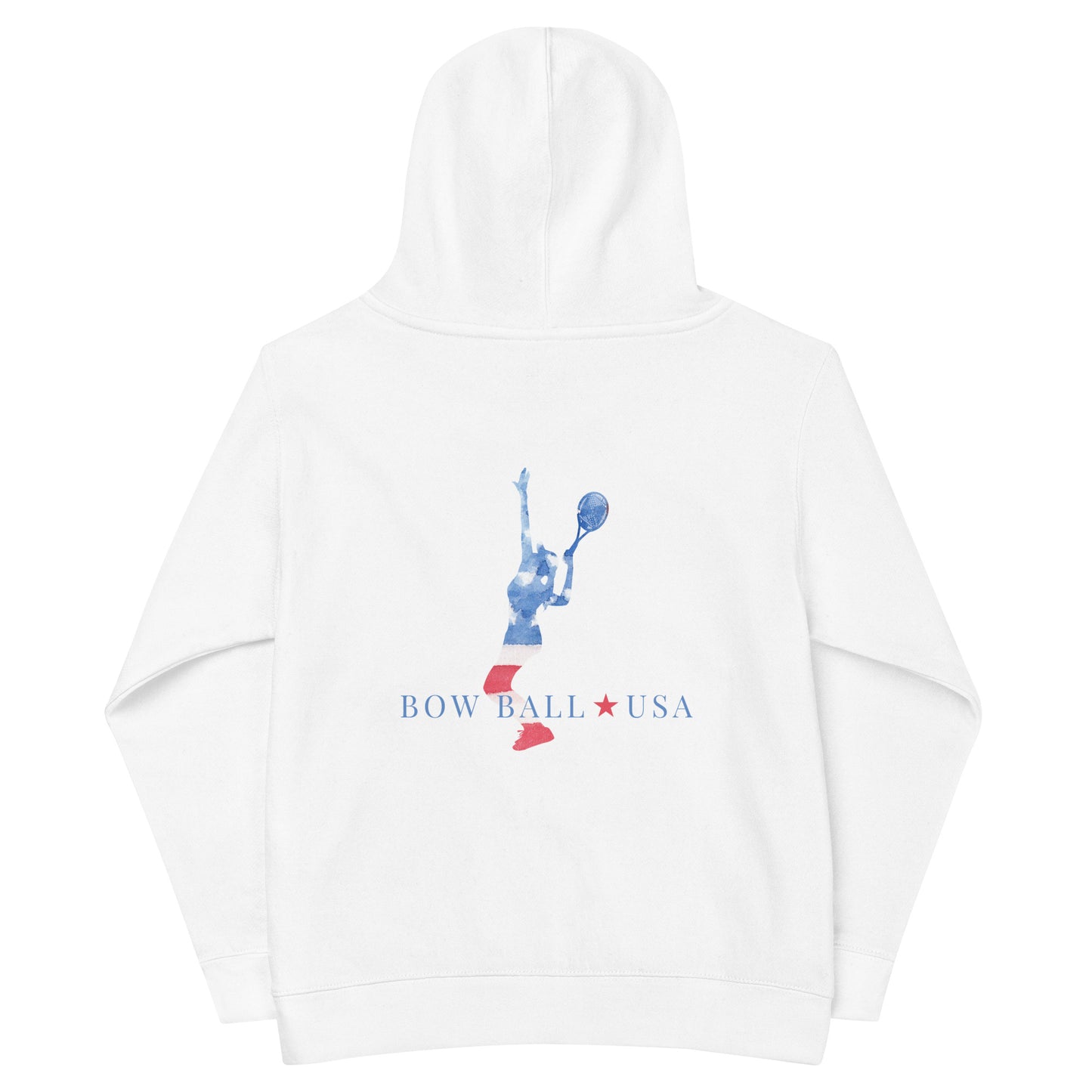 Kids Fleece Hoodie | All-American Tennis [Female]