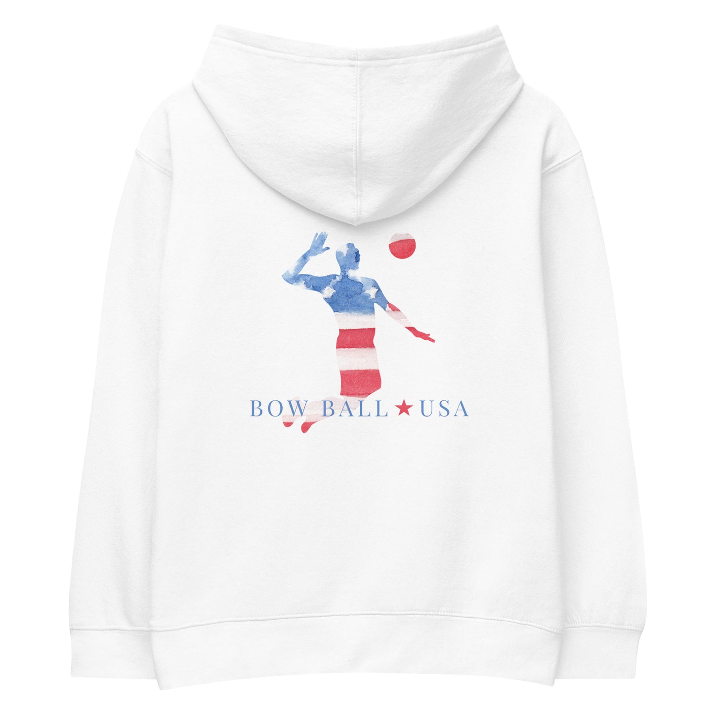 Kids Fleece Hoodie | All-American Volleyball [Male]