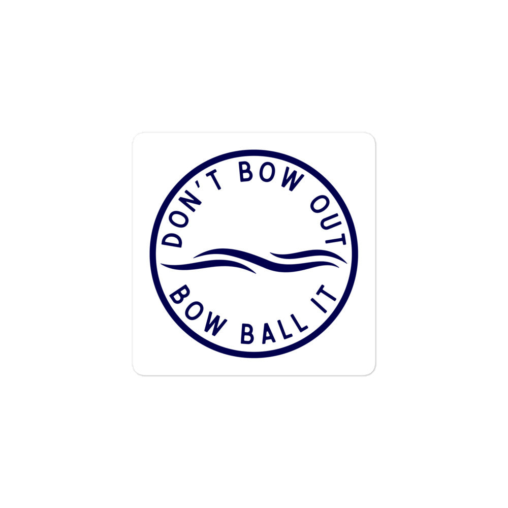 Sticker: Bow Ball It | Waves