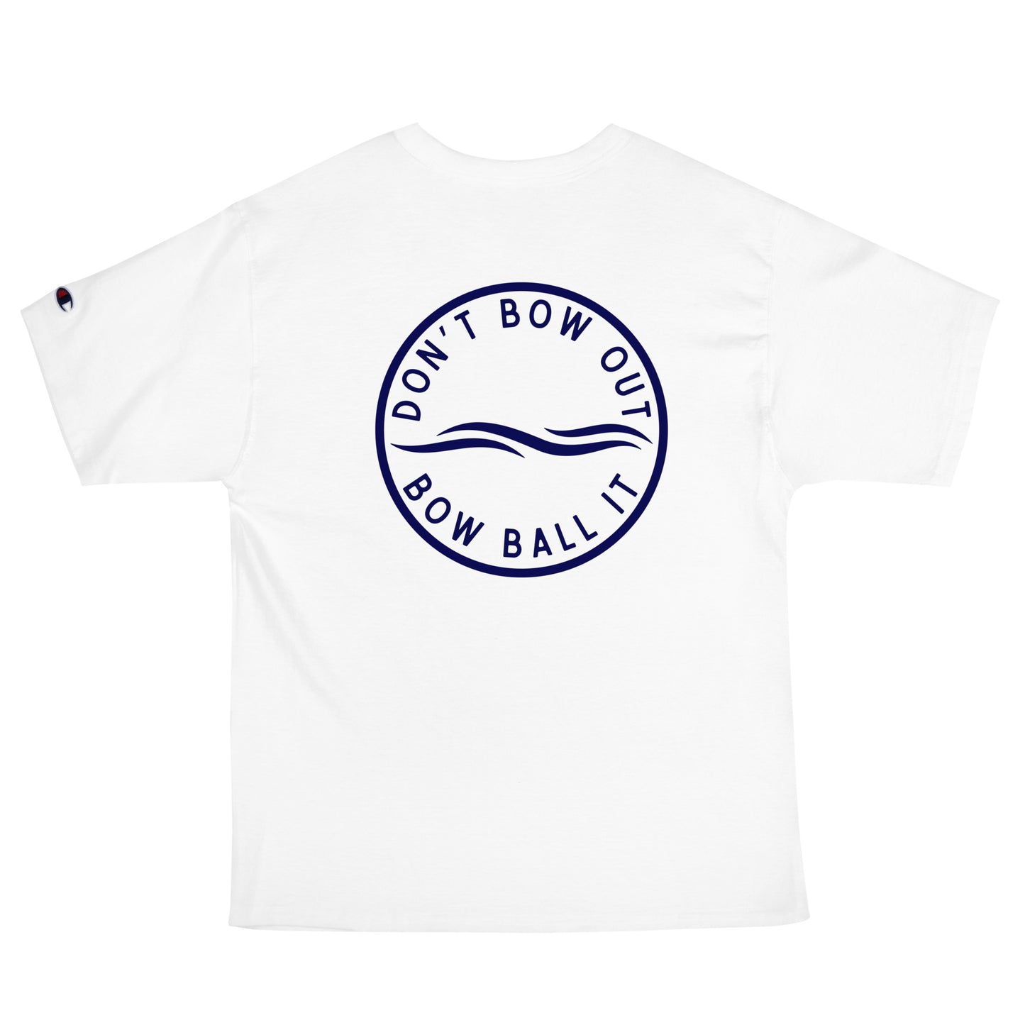 Men's Champion T-Shirt: Bow Ball It | Waves